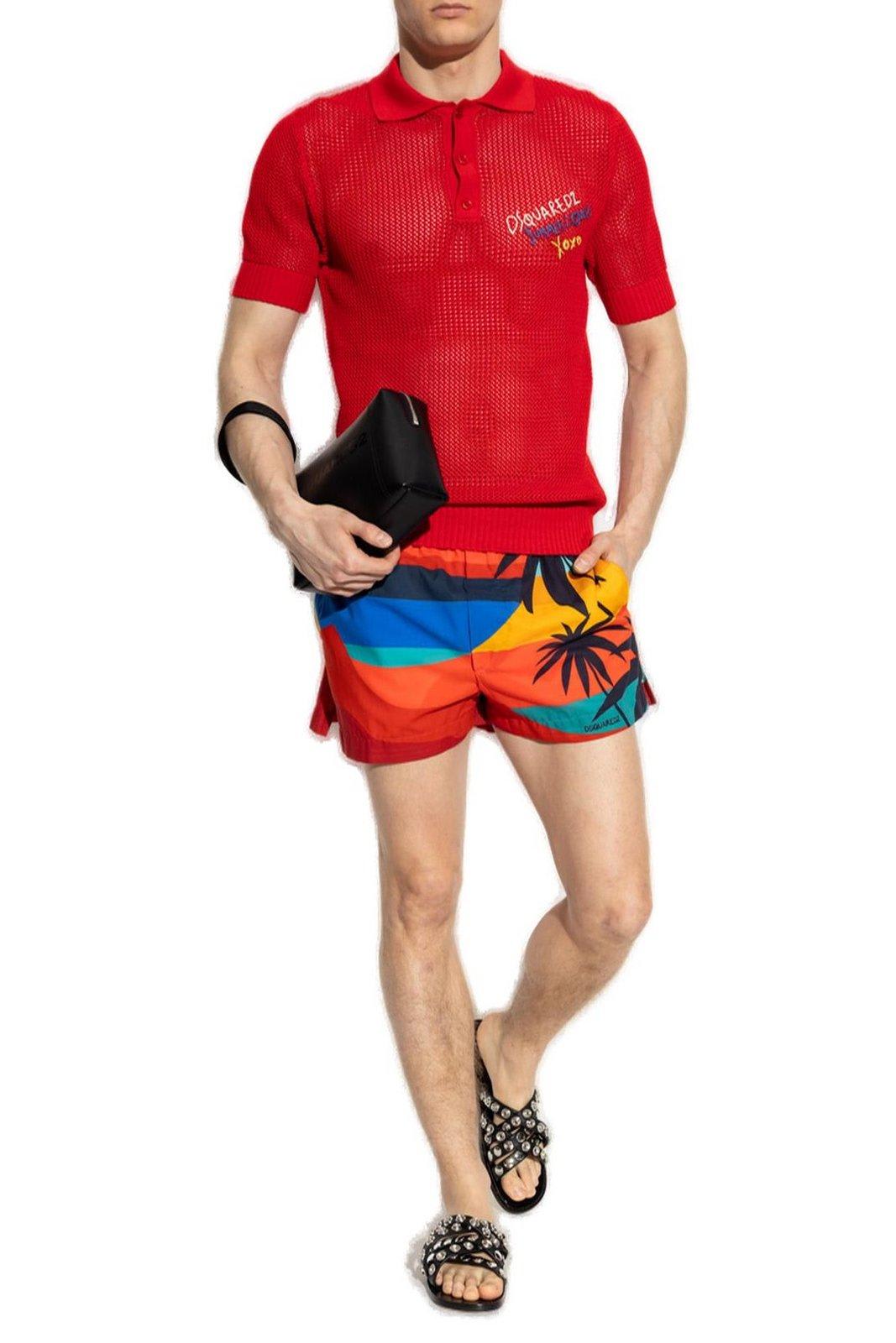 Dsquared2 Summer Lovers Sunset Shorts