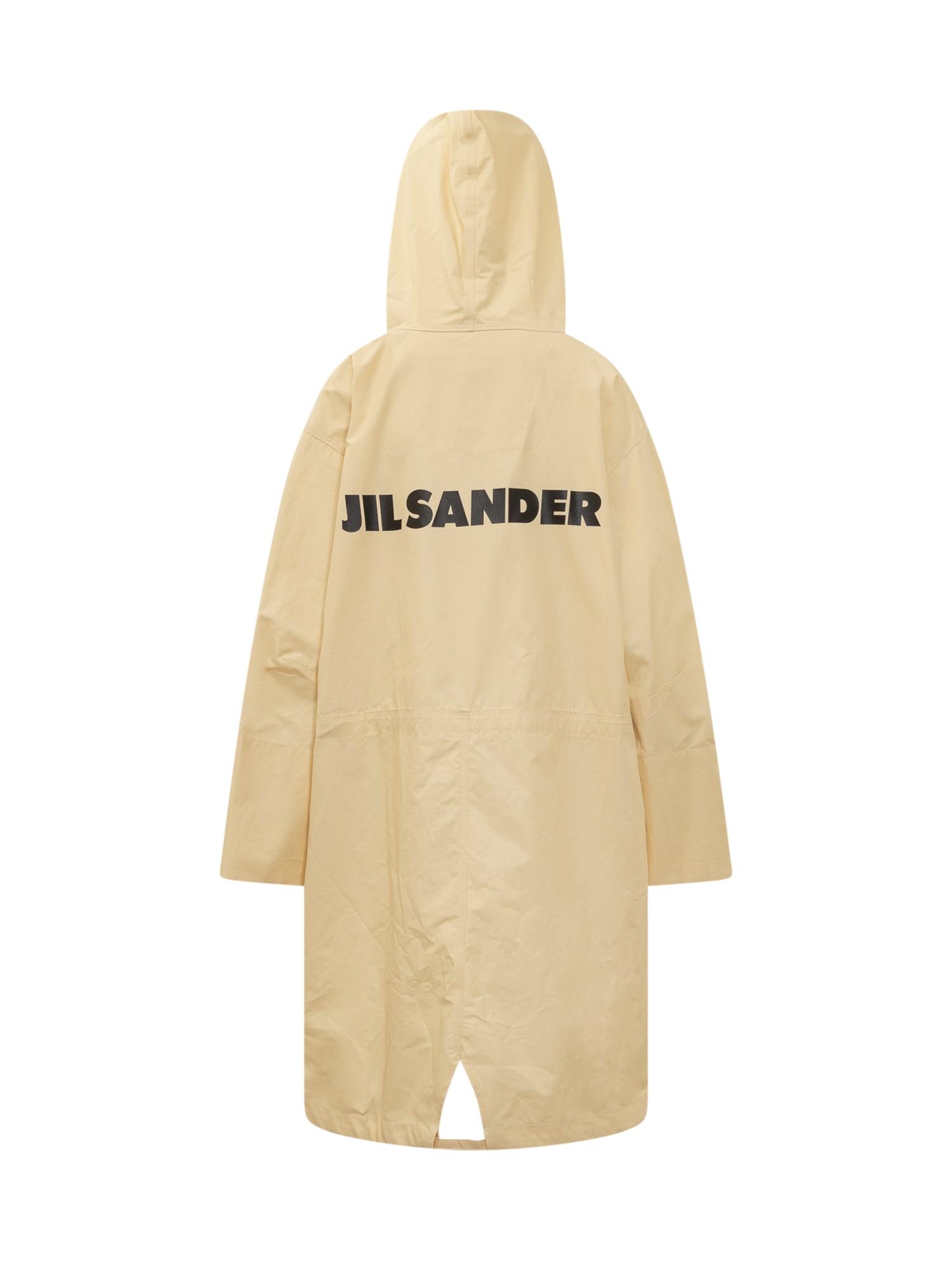 Shop Jil Sander 01 Parka Trench In Pastel Yellow
