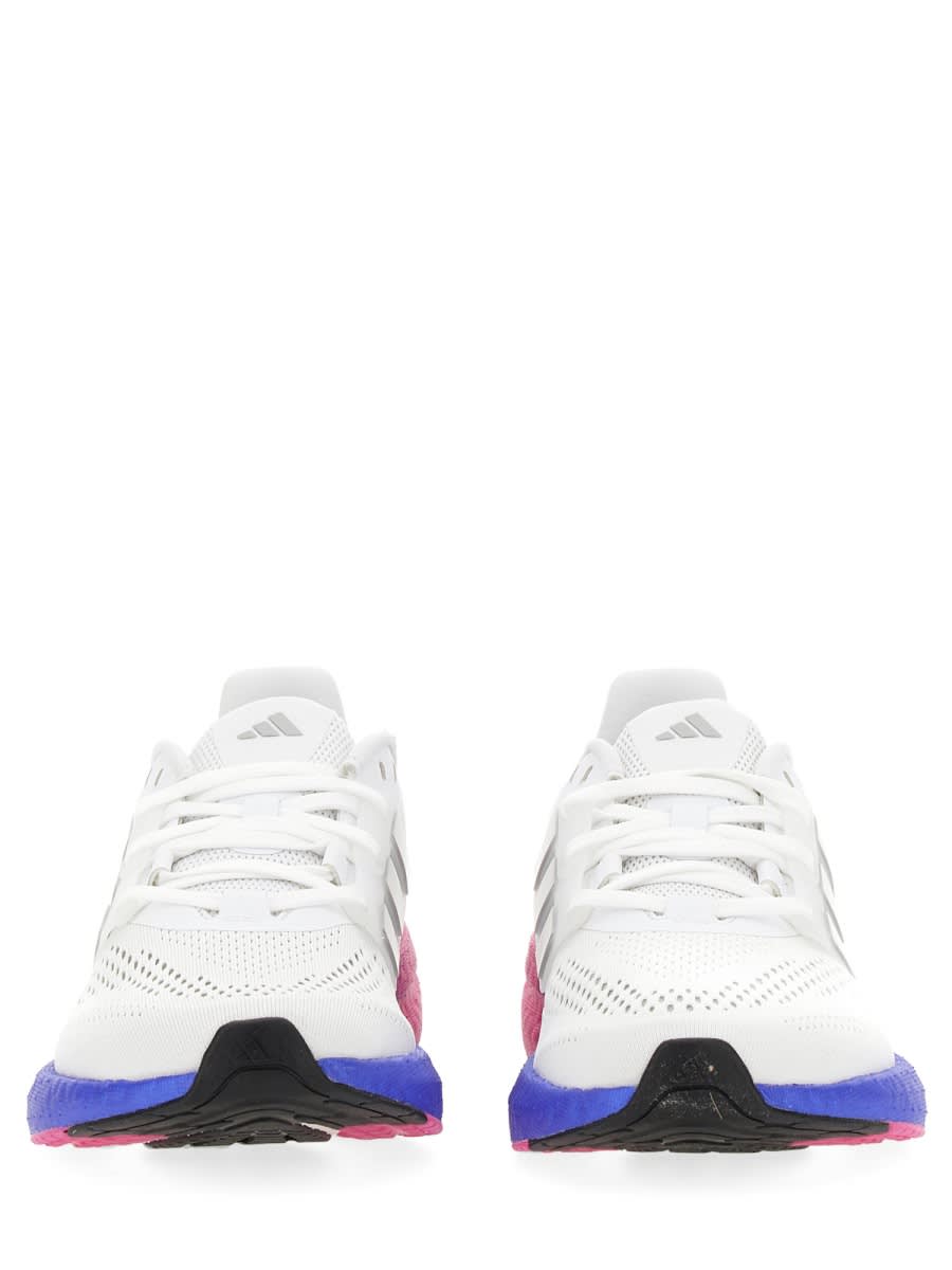 Adidas Originals Pureboost 22 Low-top Mesh Sneakers In White