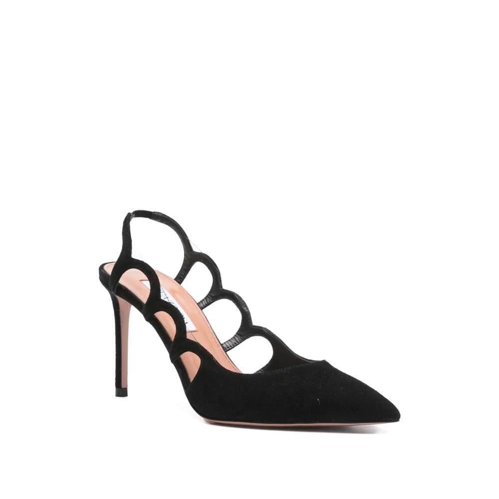 Aquazzura Love Forever Sandale 85 In Black