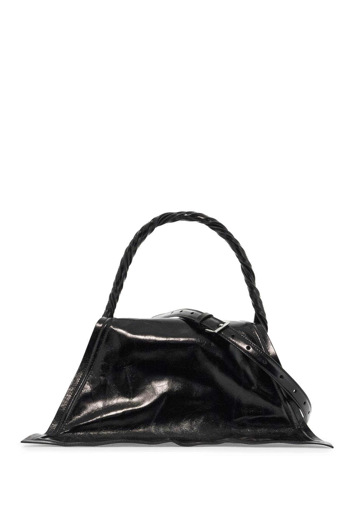 Shop Y/project Frame\n\nwireframe Handbag In Shiny Black (black)