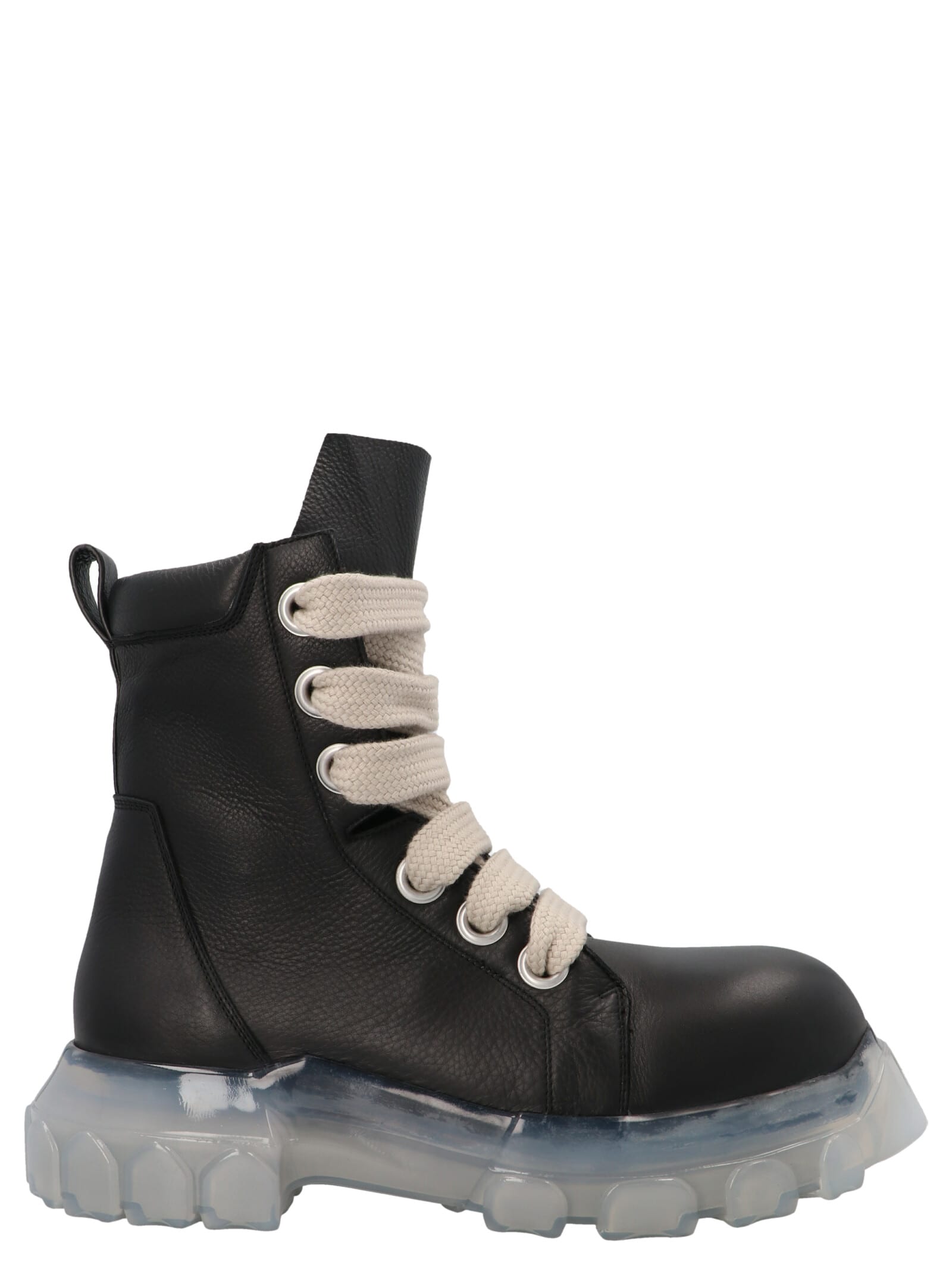 Rick Owens Jumbo Laced Bozo Tractor Shoes In Black | ModeSens