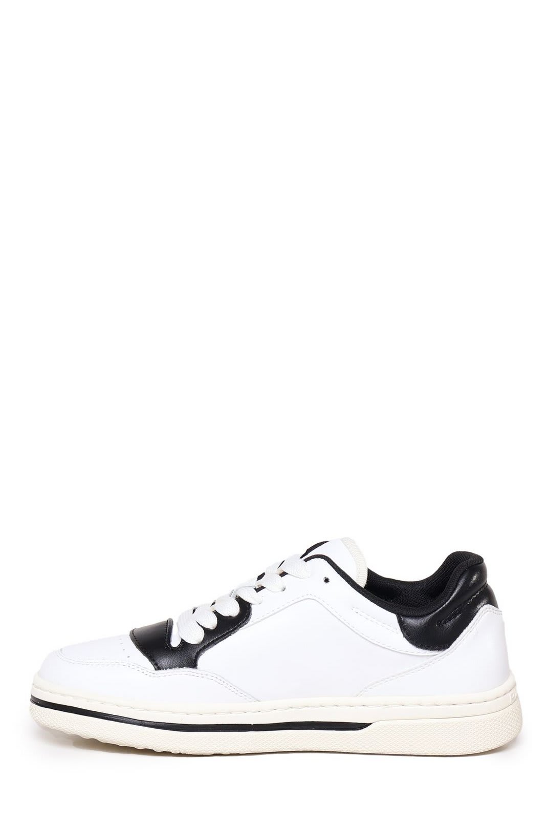 Shop Pinko Mandy 01 Logo Embroidered Two-tone Sneakers