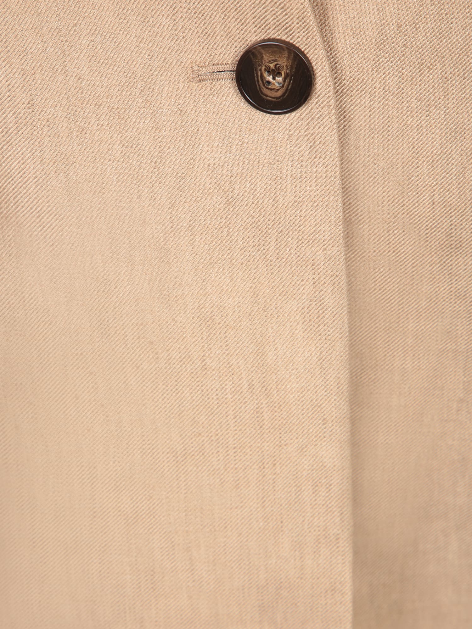 INCOTEX LEDA DARK BEIGE LINEN JACKET