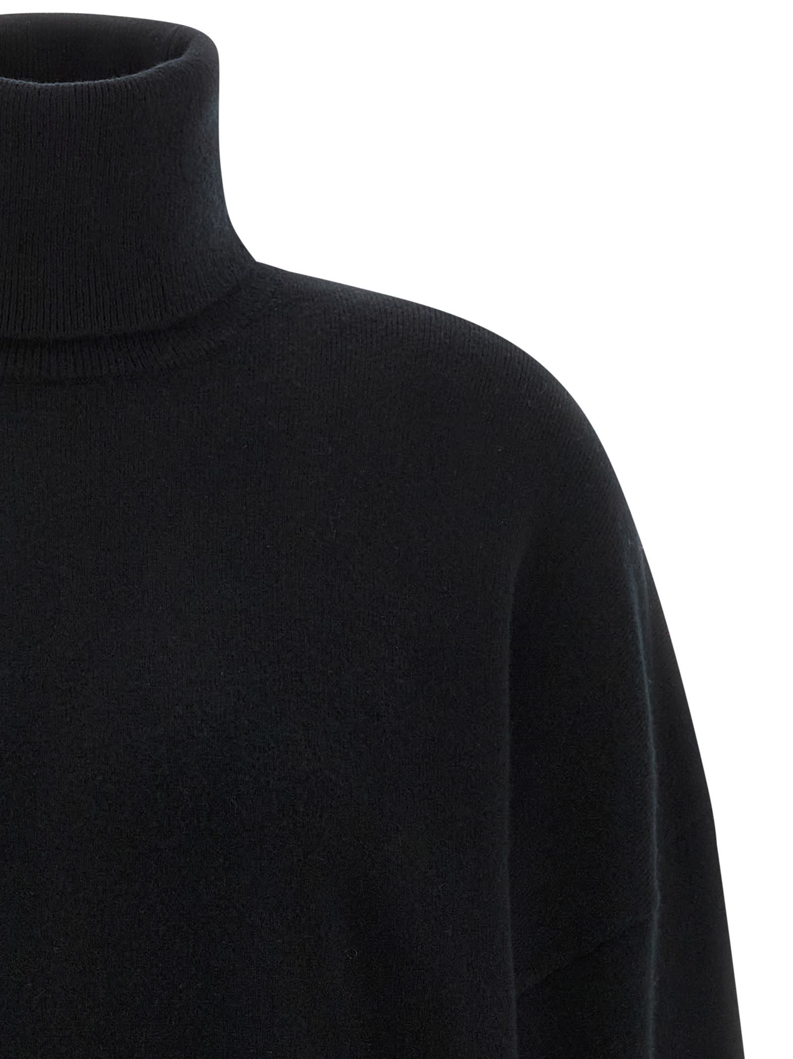 Extreme Cashmere 'n°204 Jill' Turtleneck Sweater In Black