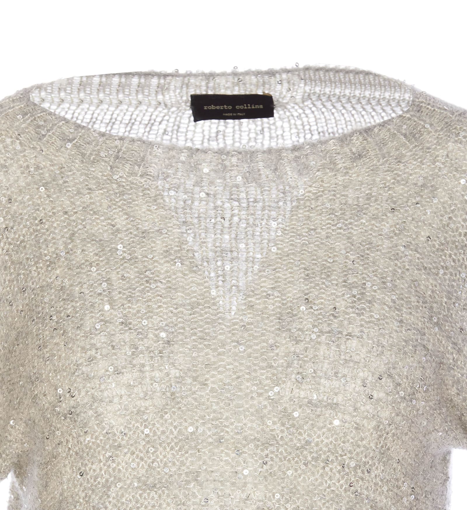 Shop Roberto Collina Sweater In Grey