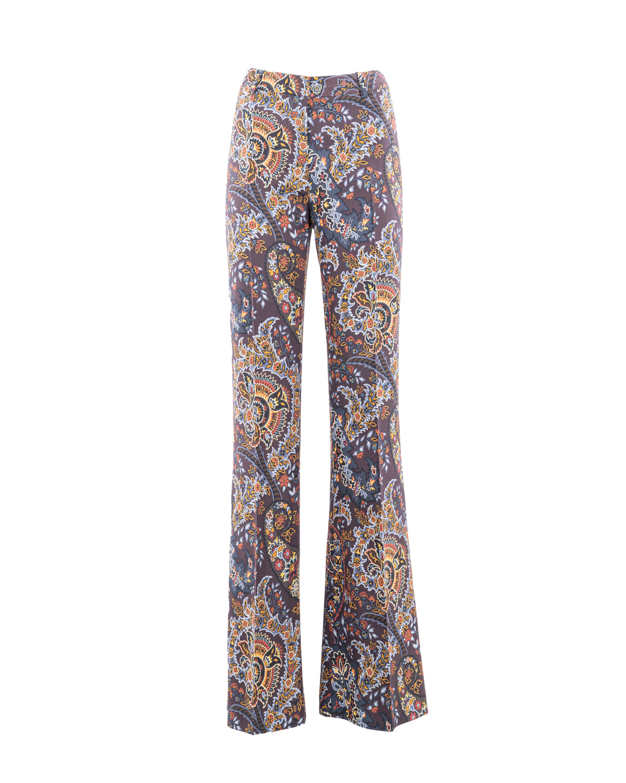 Shop Etro Trousers In Stampa