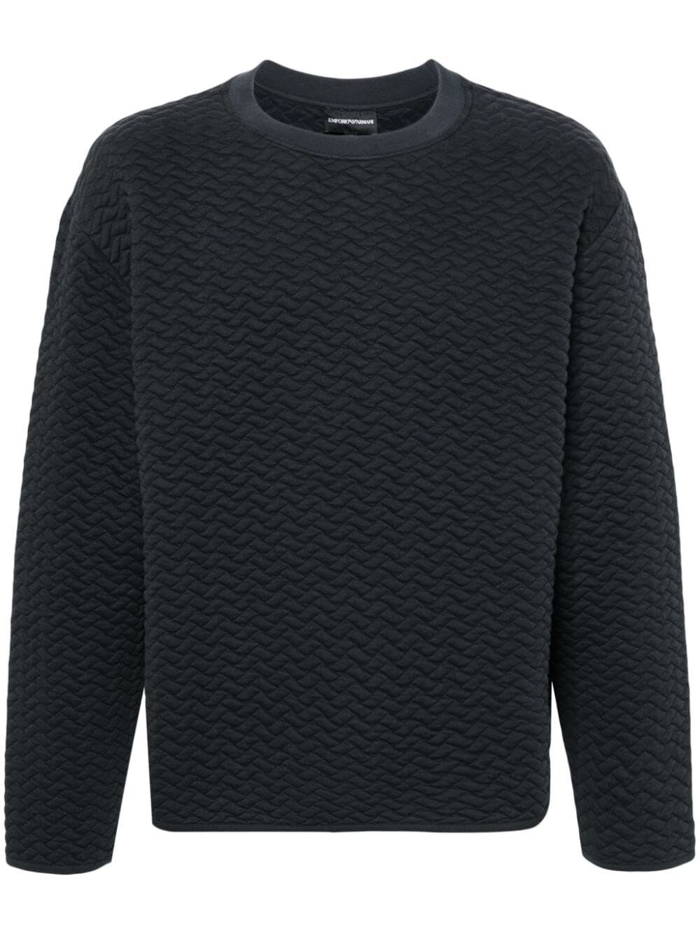 Shop Emporio Armani Sweatshirt In Nlue Navy