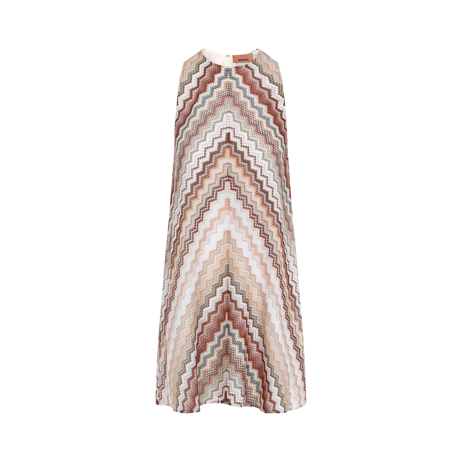 Missoni Sleeveless Dress In Bb Multibrown
