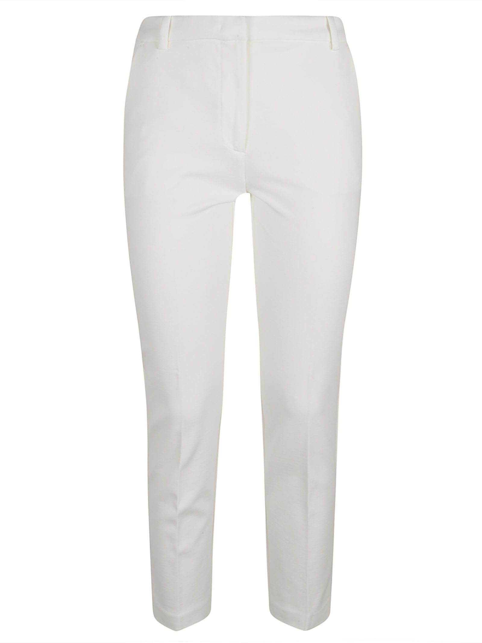 Shop Pinko Bello Trousers In White