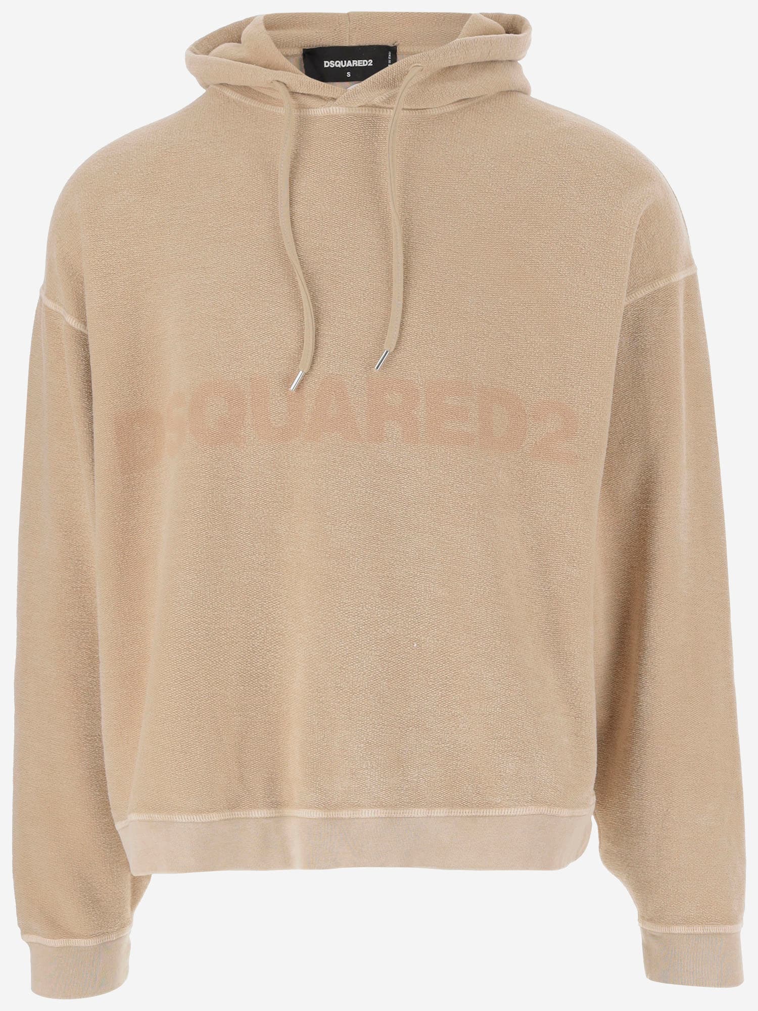 DSQUARED2 COTTON SWEATSHIRT WITH LOGO 