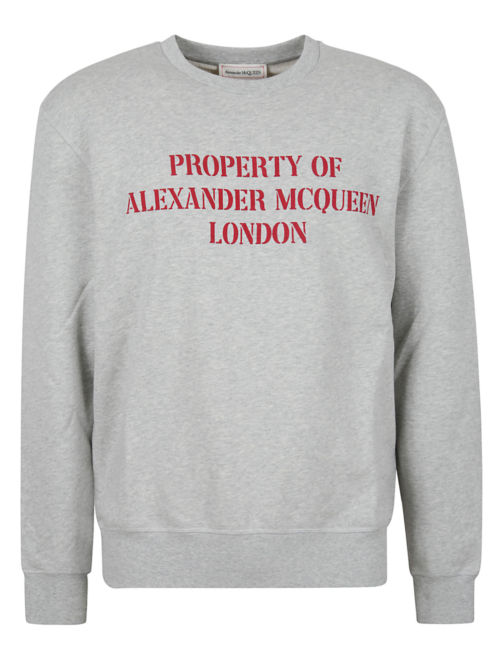 Alexander McQueen Type Print Sweatshirt