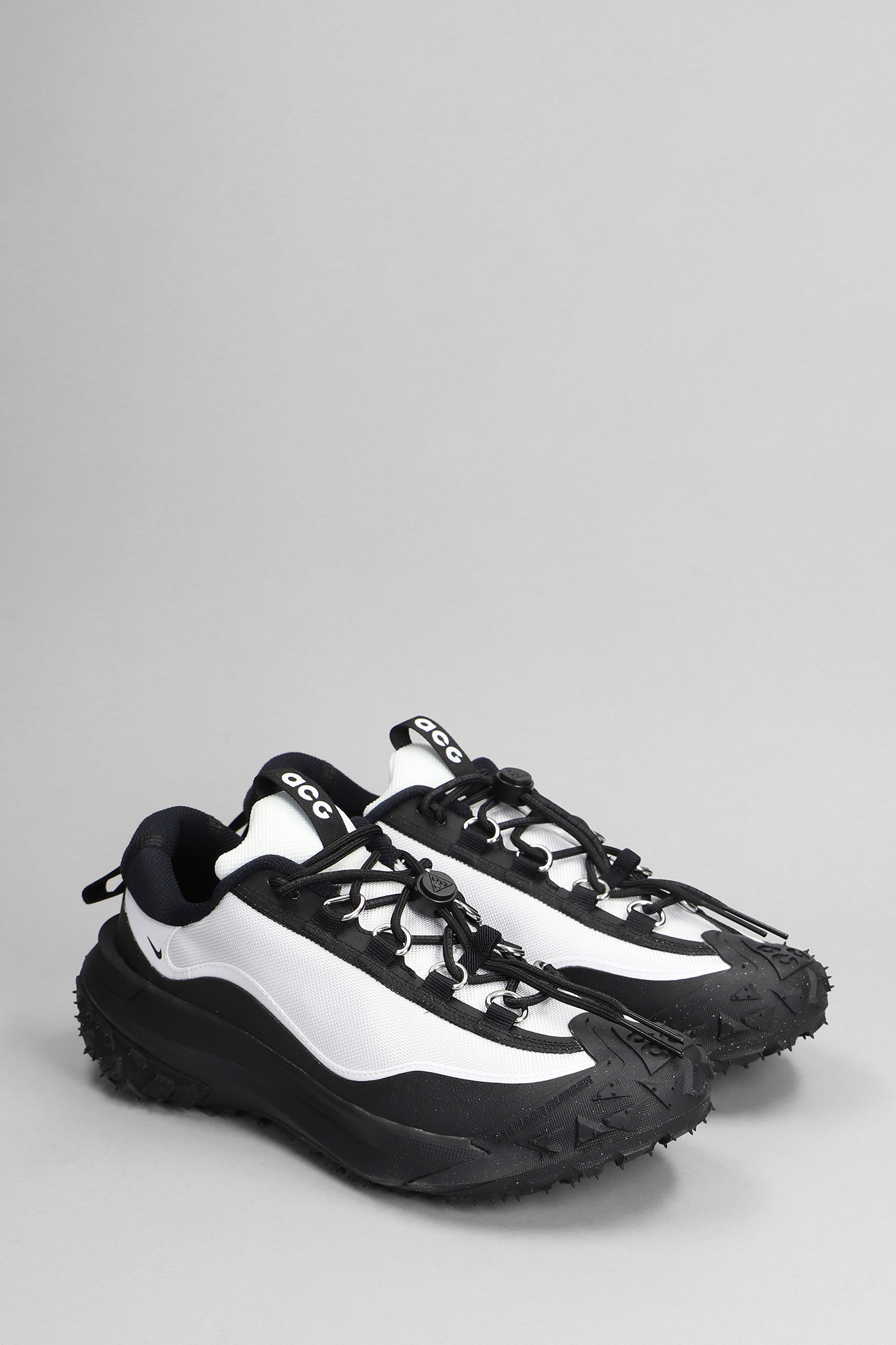 Shop Comme Des Garçons Acg Mountain Fly 2 Sneakers In Black Polyester