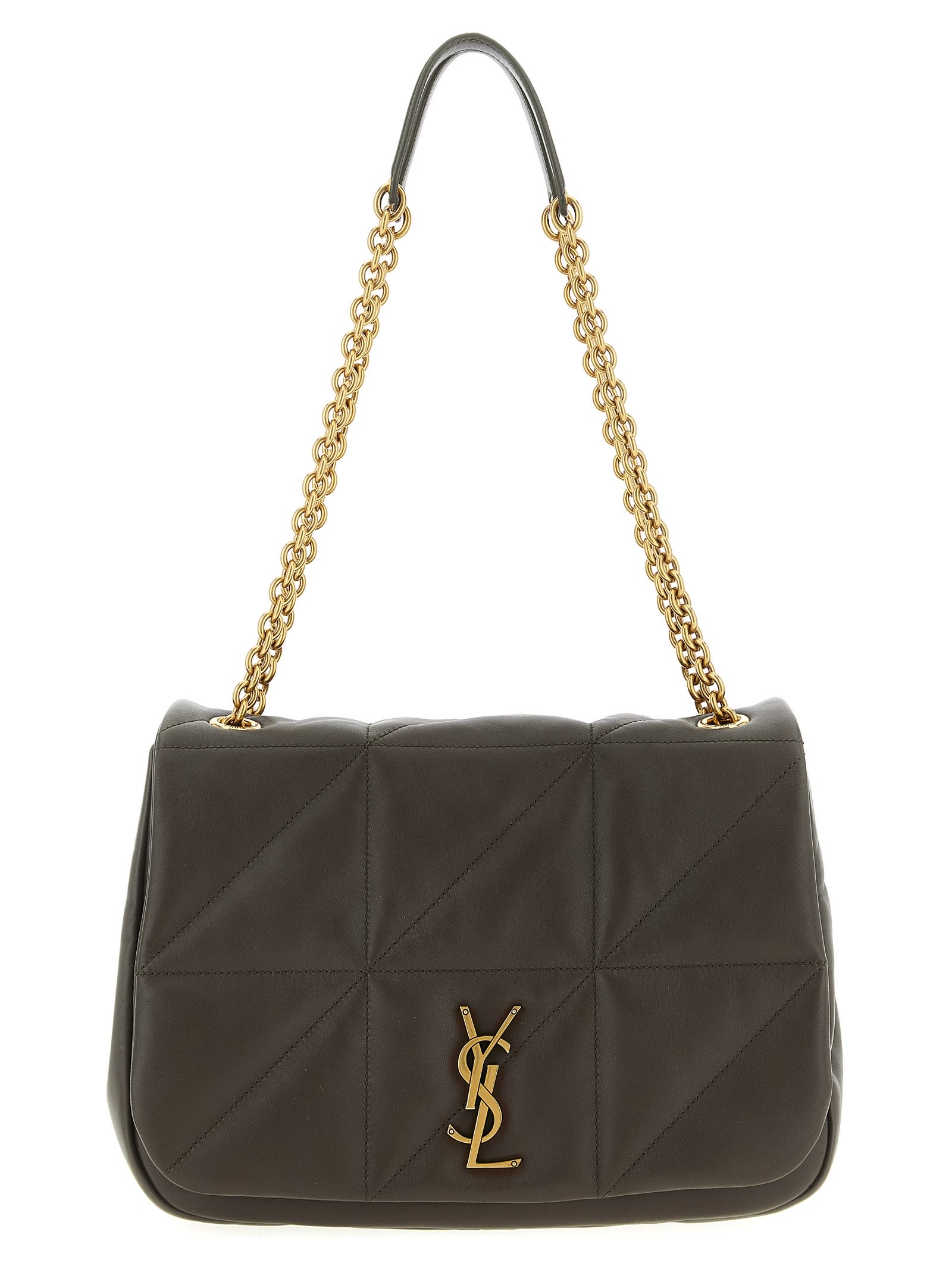 Saint Laurent Jamie 4.3 Medium Shoulder Bag In Green