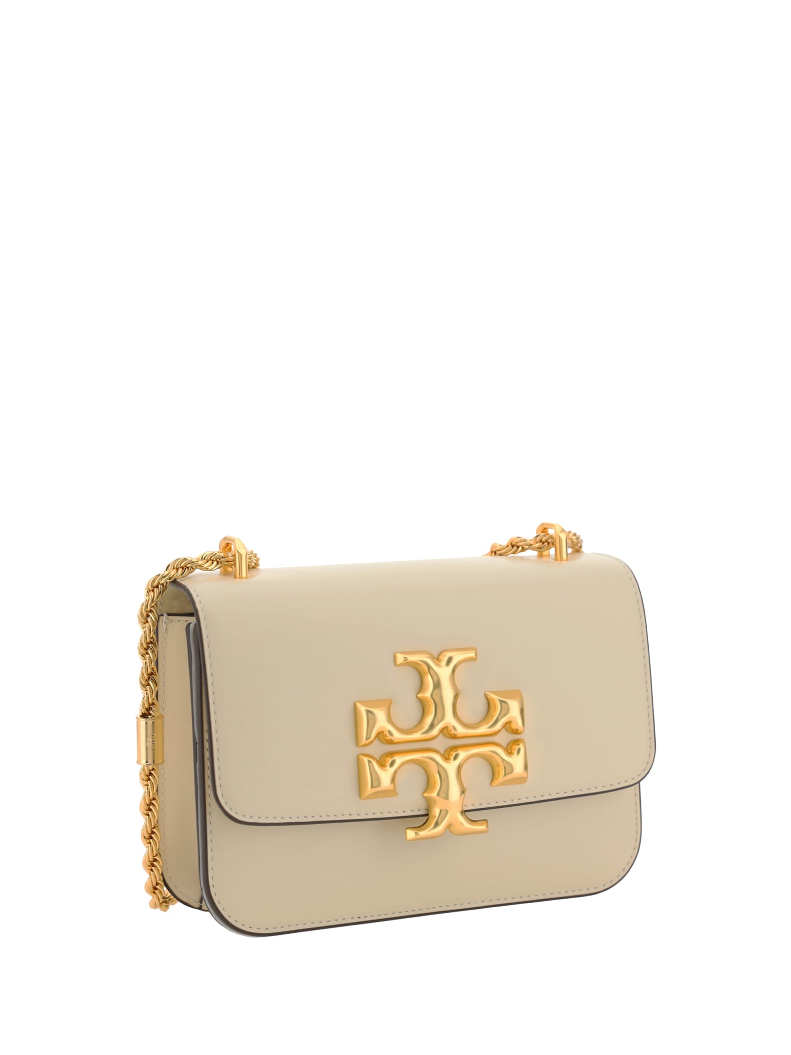 Shop Tory Burch Eleanor Small Shoulder Bag In New Cream