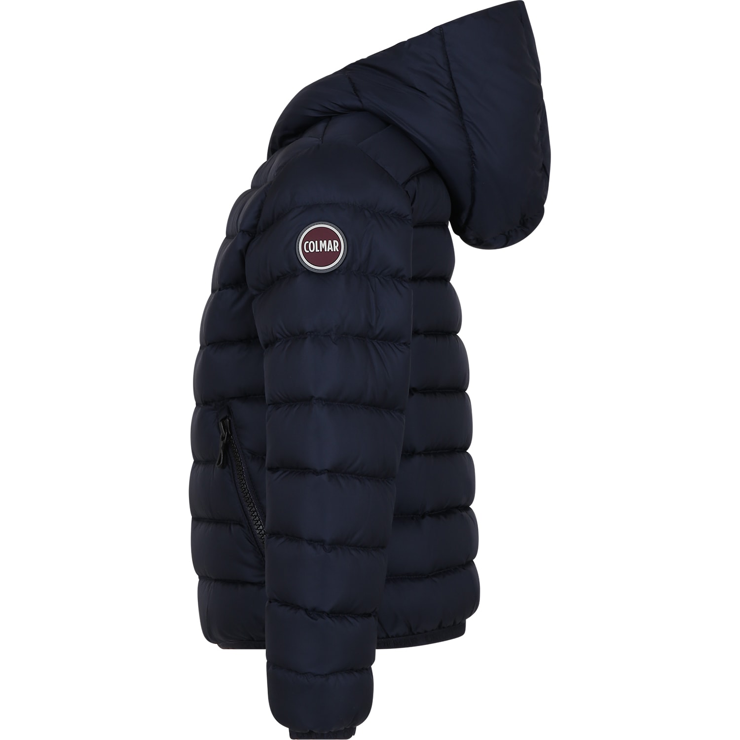 Colmar Blue Down Jacket For Boy In Blue