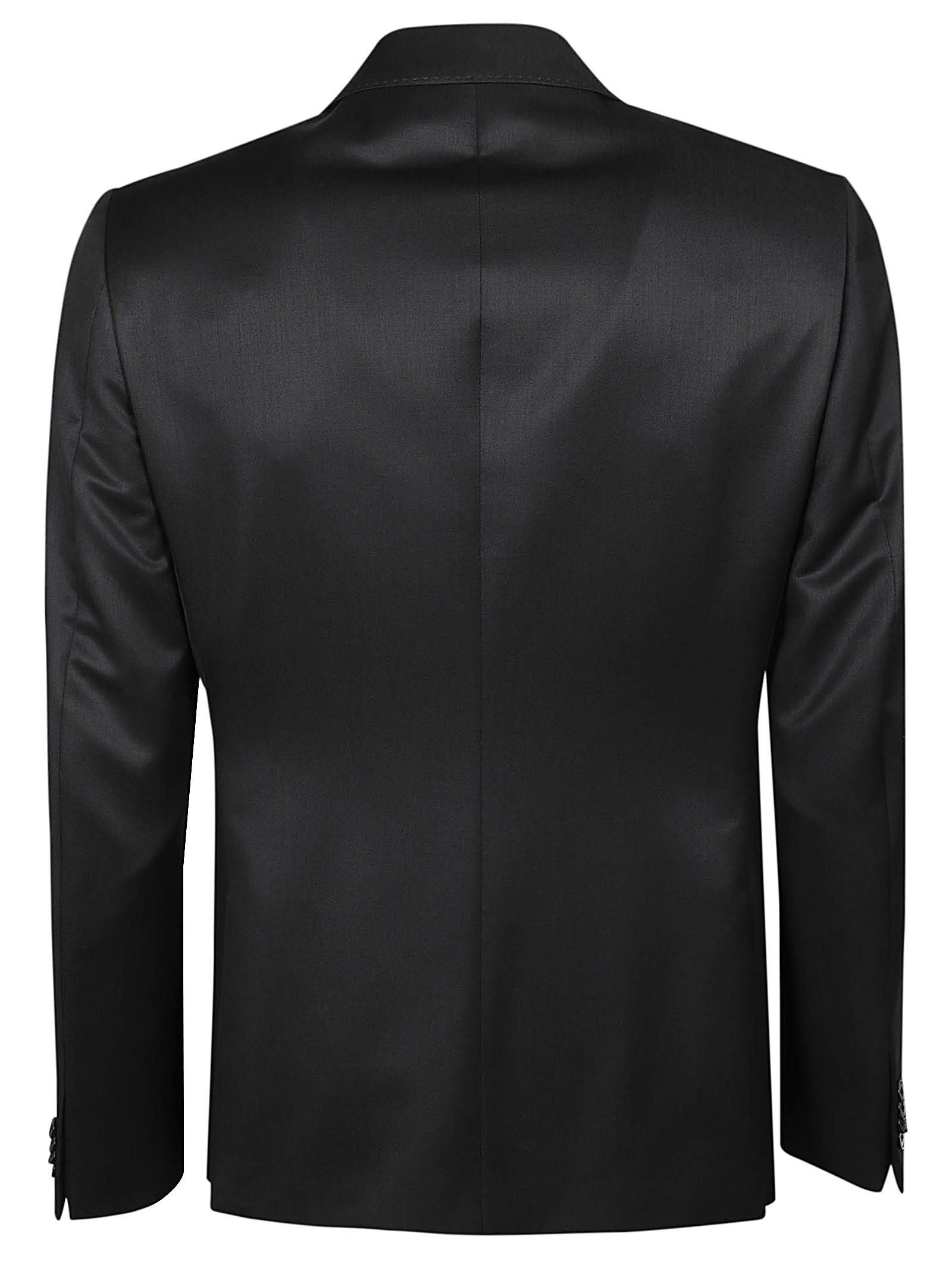 Shop Zegna Luxury Tailoring Suit In Nero