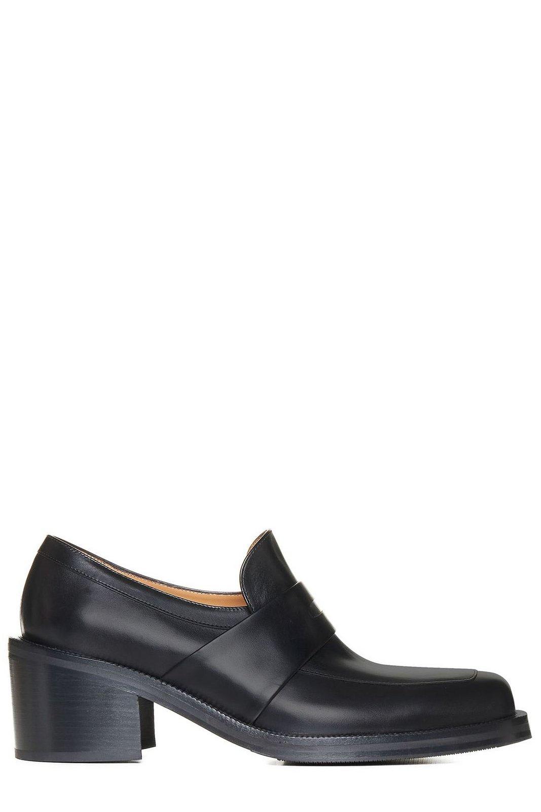 Shop Dries Van Noten Slip-on Pumps In Black