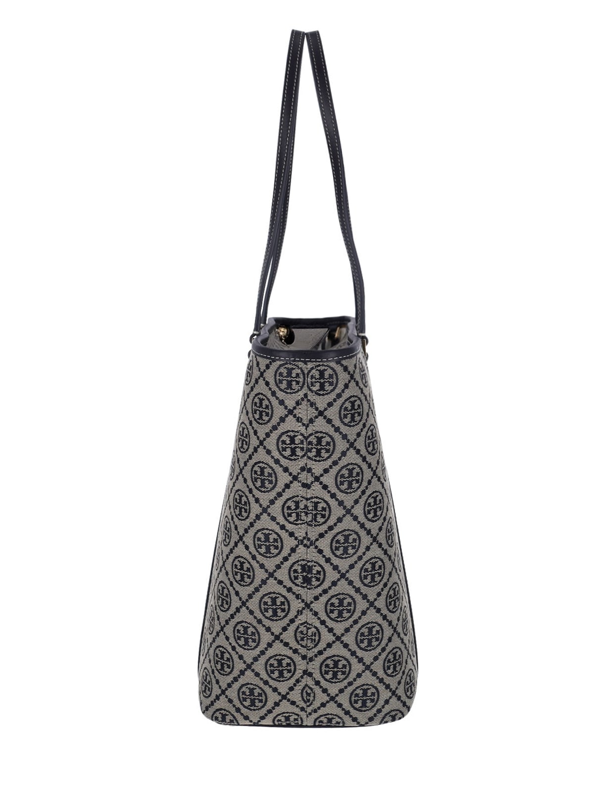 Tory Burch T Monogram Large Tote Bag In Beige
