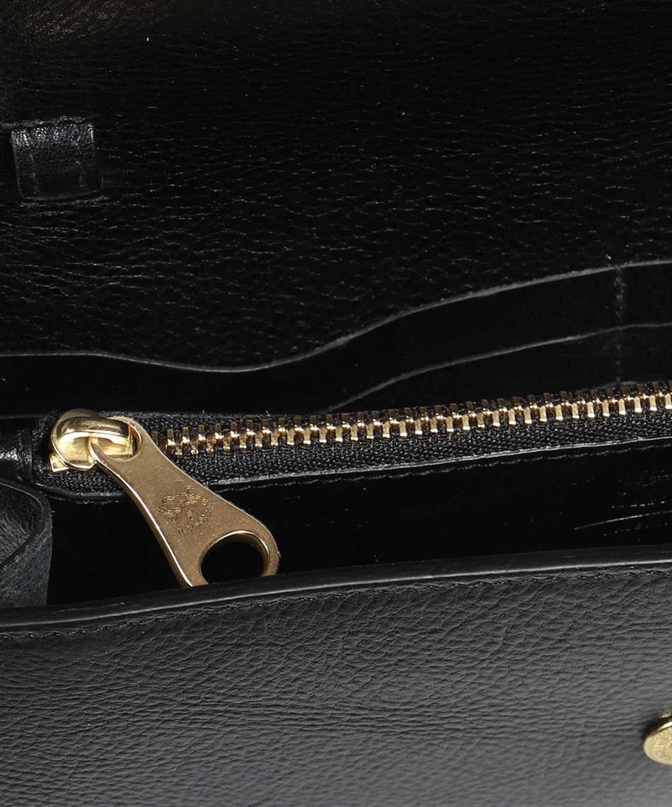 Il Bisonte Leather Clutch In Black