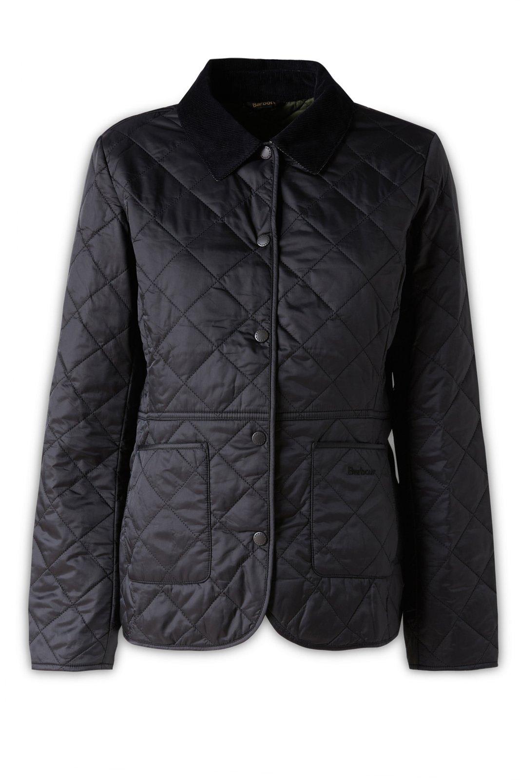 BARBOUR DEVERON QUILTED BUTTONED JACKET