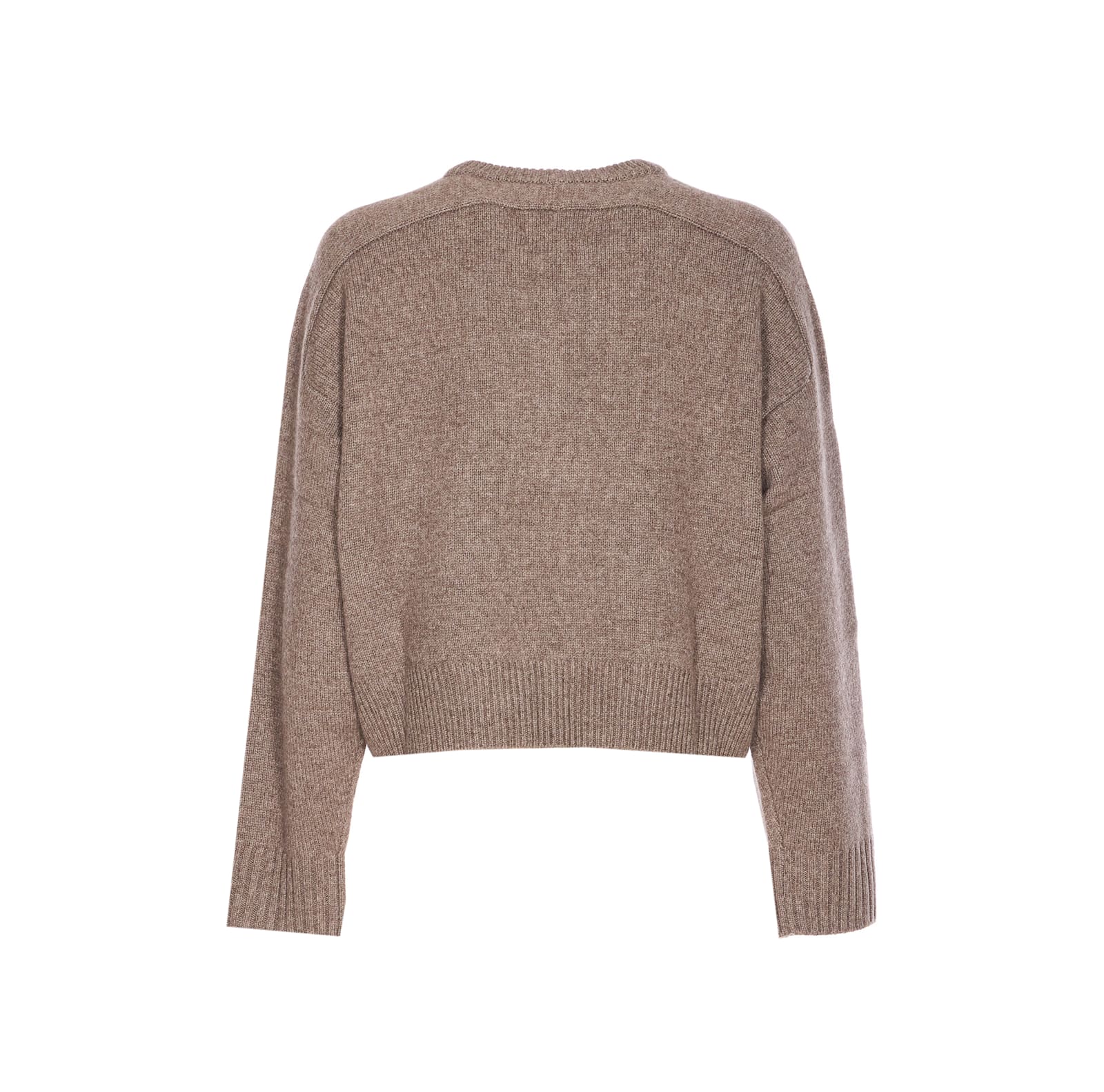 Loulou Studio Tristan Loose Fit Sweater In Brown