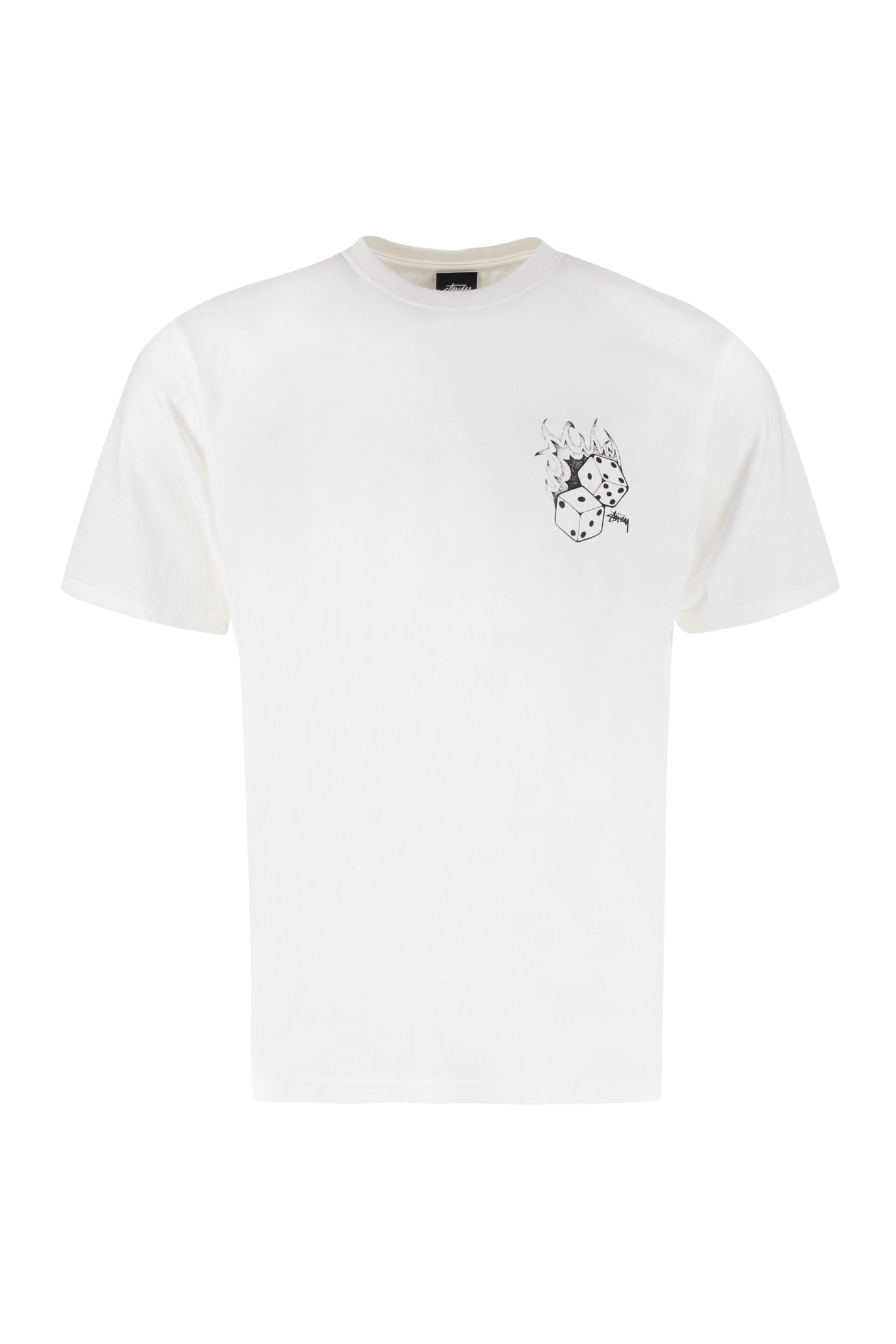 Stussy Fire Dice Cotton T-shirt