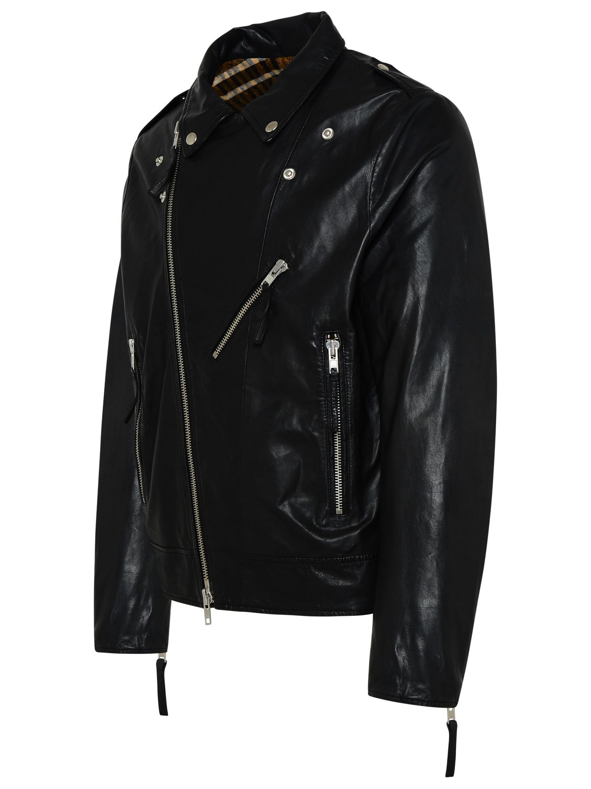 Shop Bully Black Genuine Leather Jacket