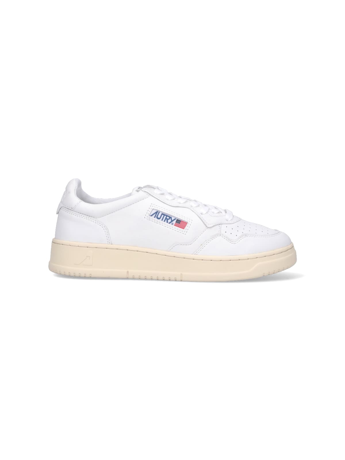 Shop Autry Low Sneakers Medalist In White