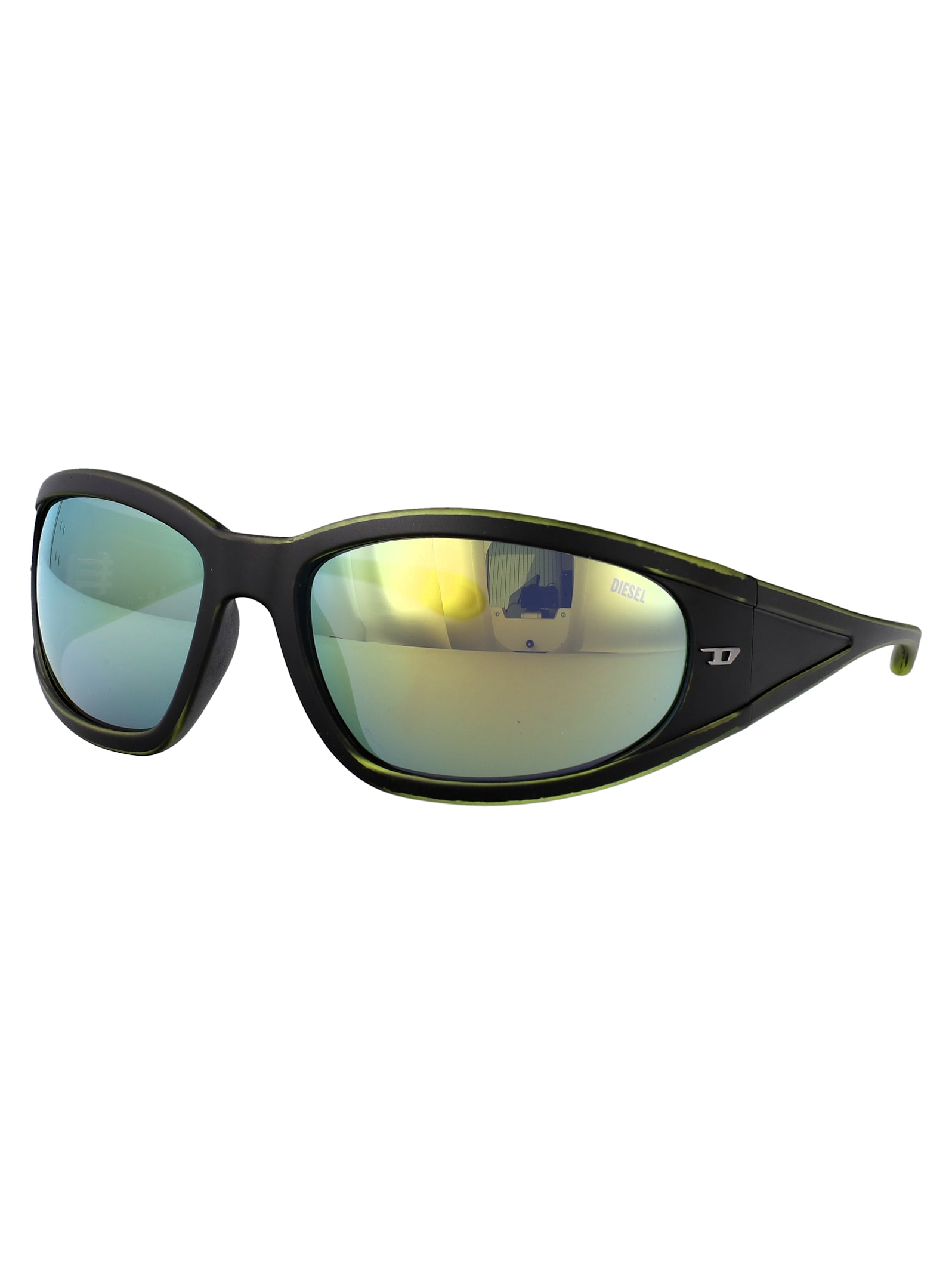 Diesel 0dl3002 Sunglasses In Green