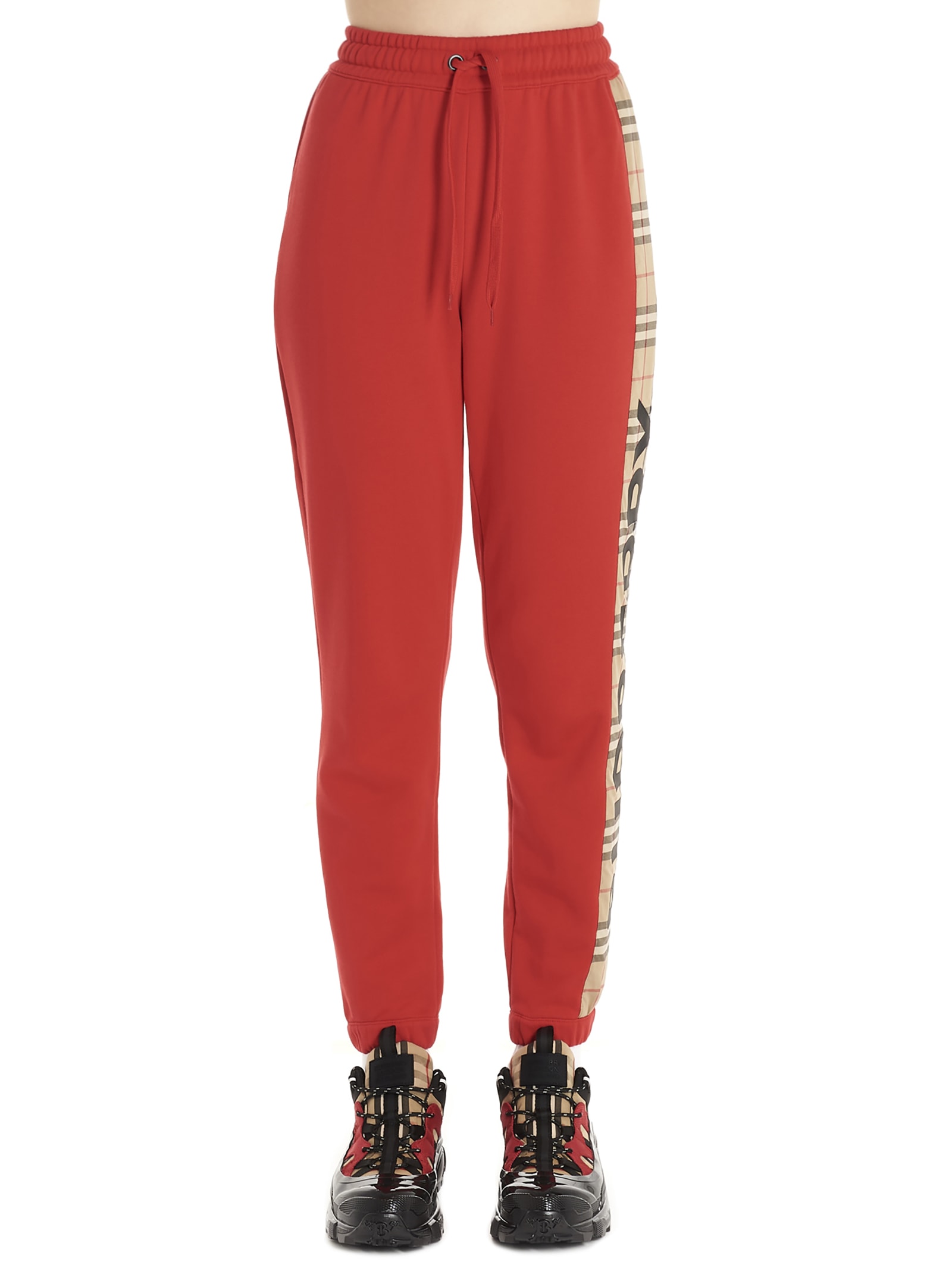 BURBERRY BURBERRY RAINE SWEATtrousers,8024955 BRIGHTRED