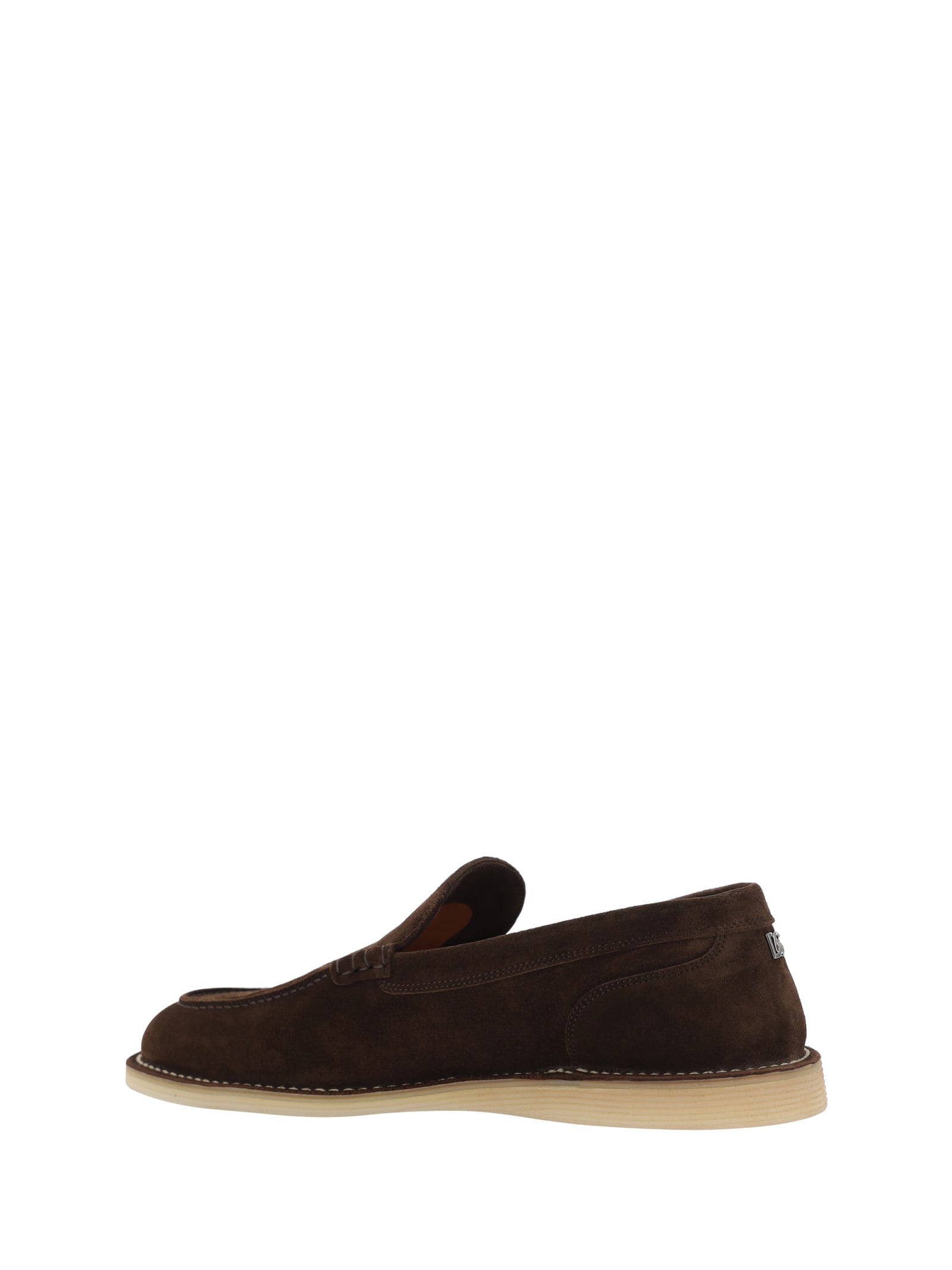 Shop Dolce & Gabbana Loafers In Ebono1