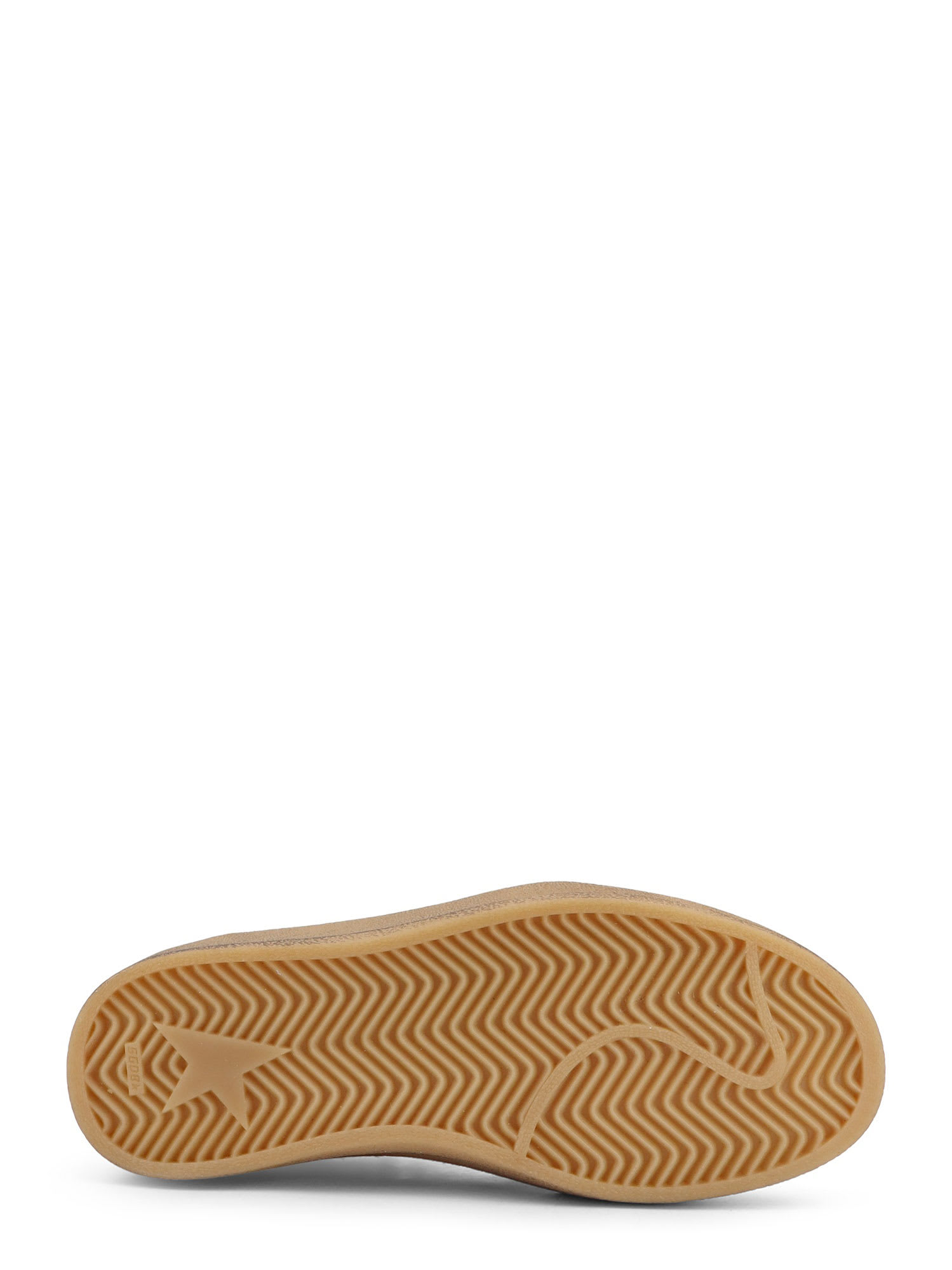 Golden Goose Ball Star Leather Sneakers In Neutral