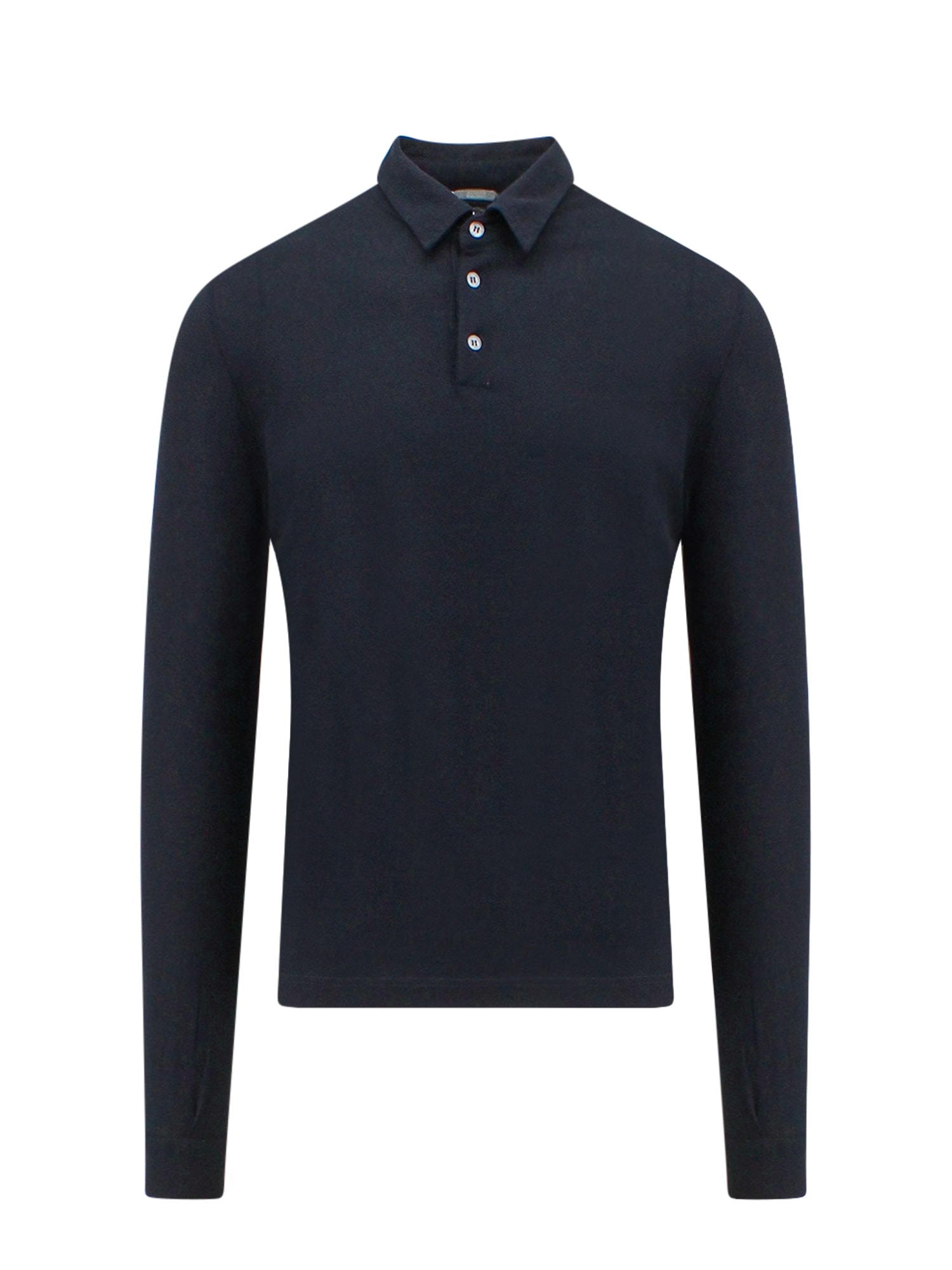 Shop Zanone Polo Shiert In Blue