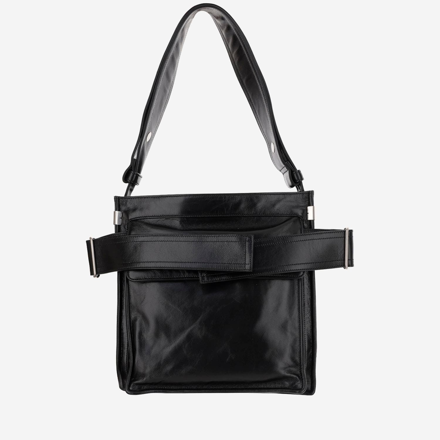 Shop Burberry Small Trench Tote In Black