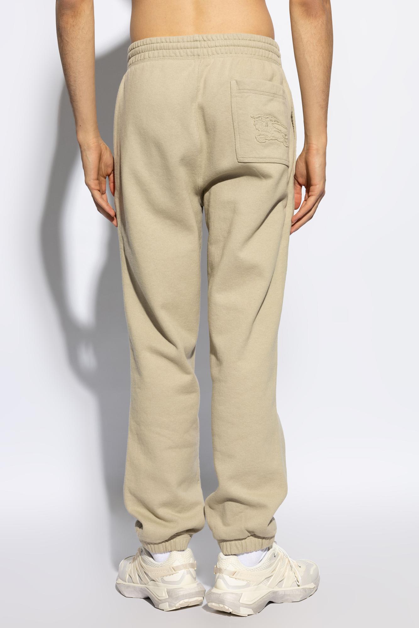 Shop Burberry Sweatpants