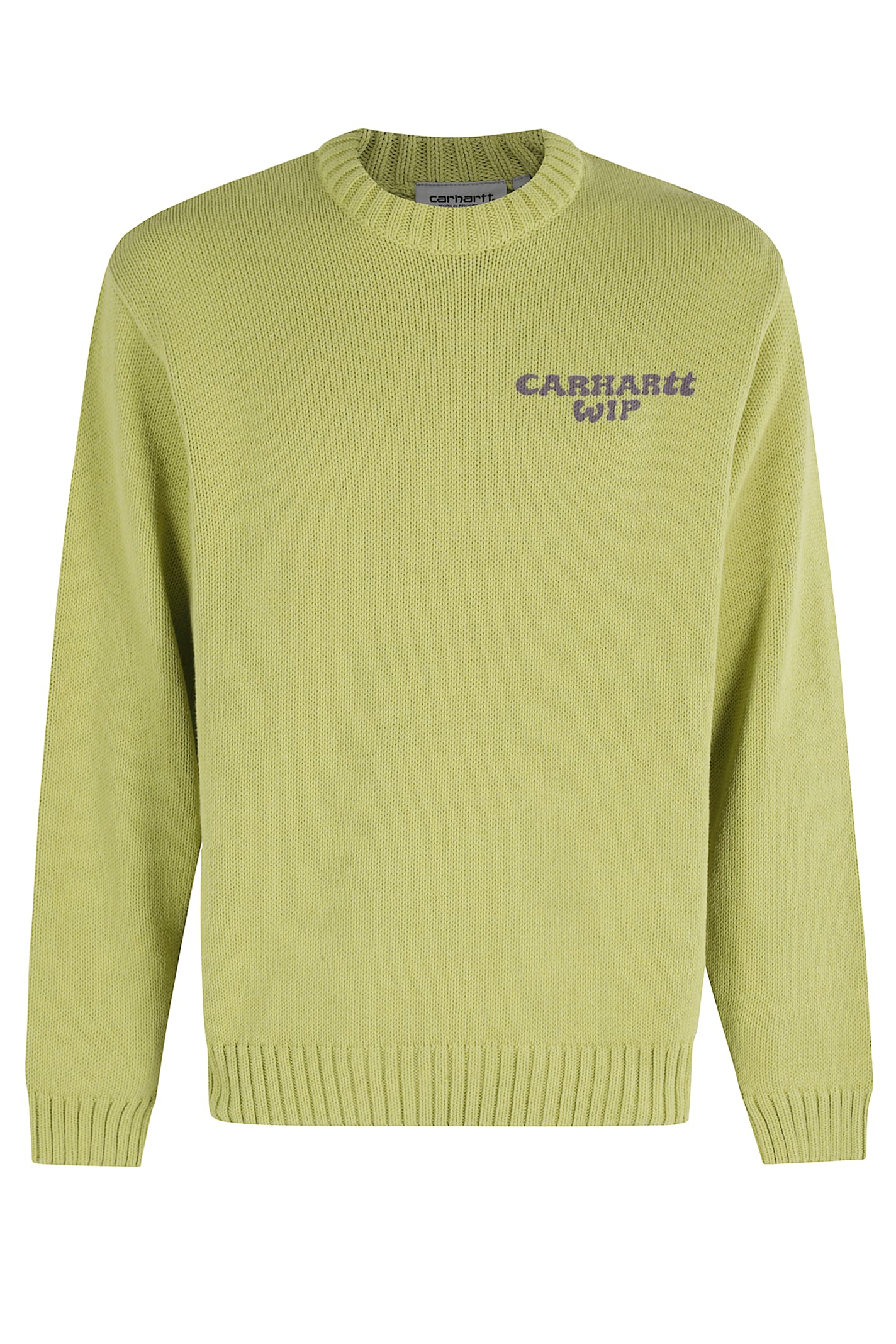 Carhartt Embroidered-logo Sweater In Green