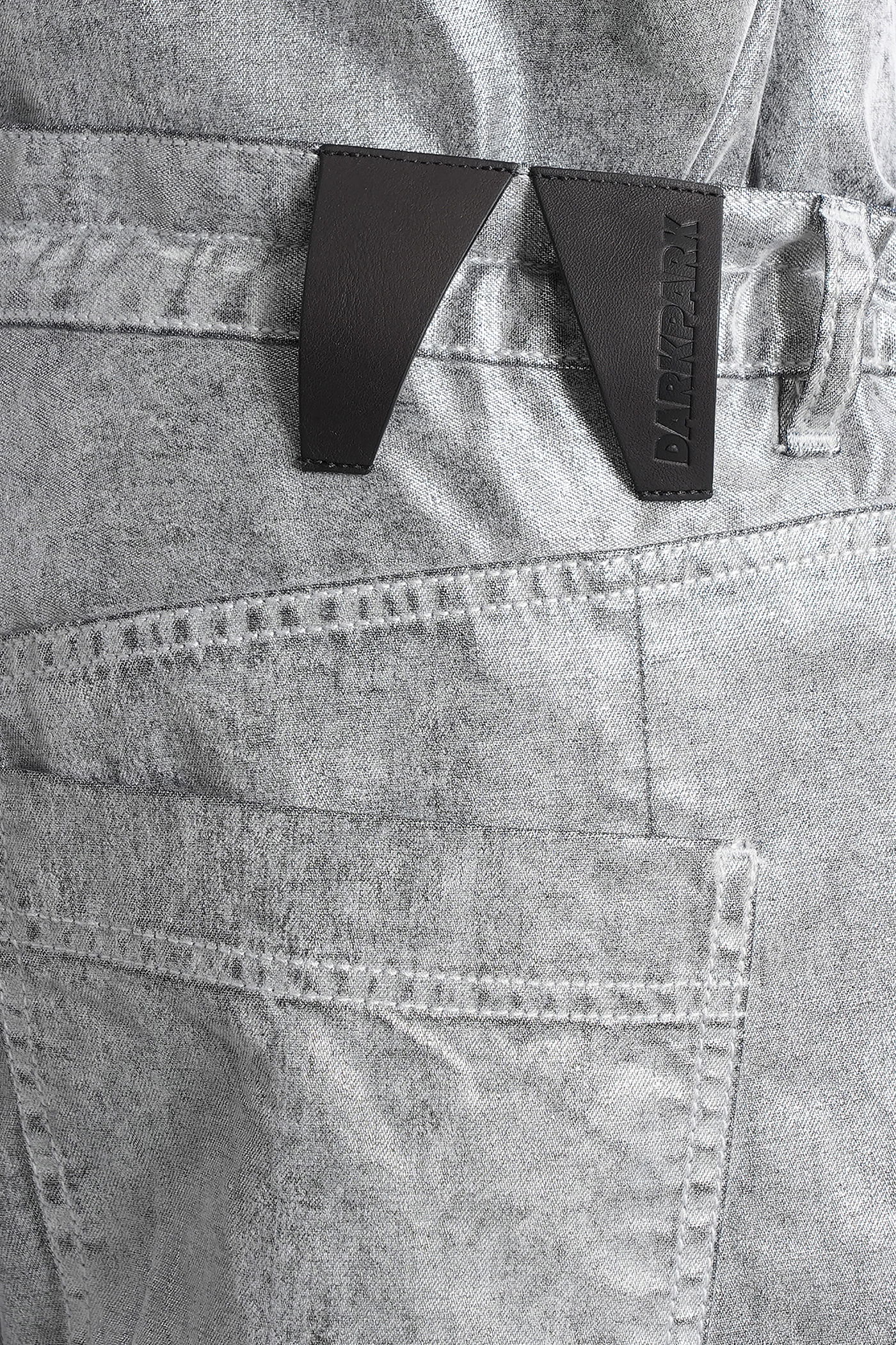 Darkpark Iris Jeans In Grey Denim In Gray