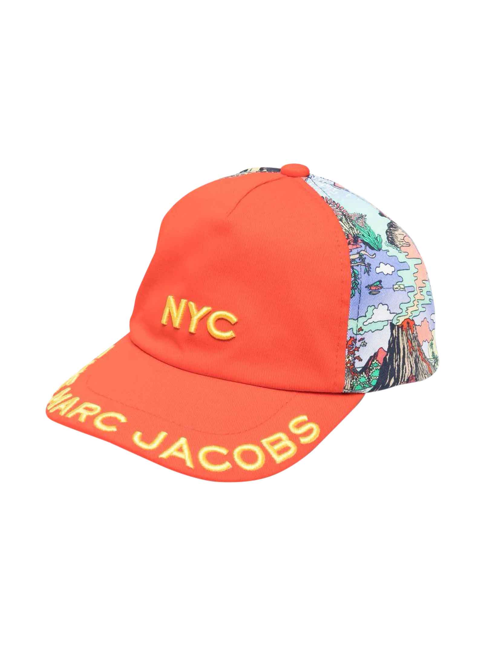 Little Marc Jacobs Orange Unisex Hat