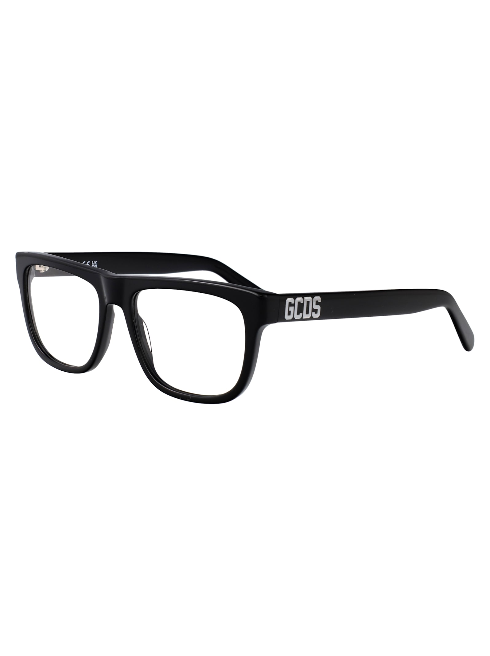 Gcds Nero Lucido Acetate Optical Glasses In Black