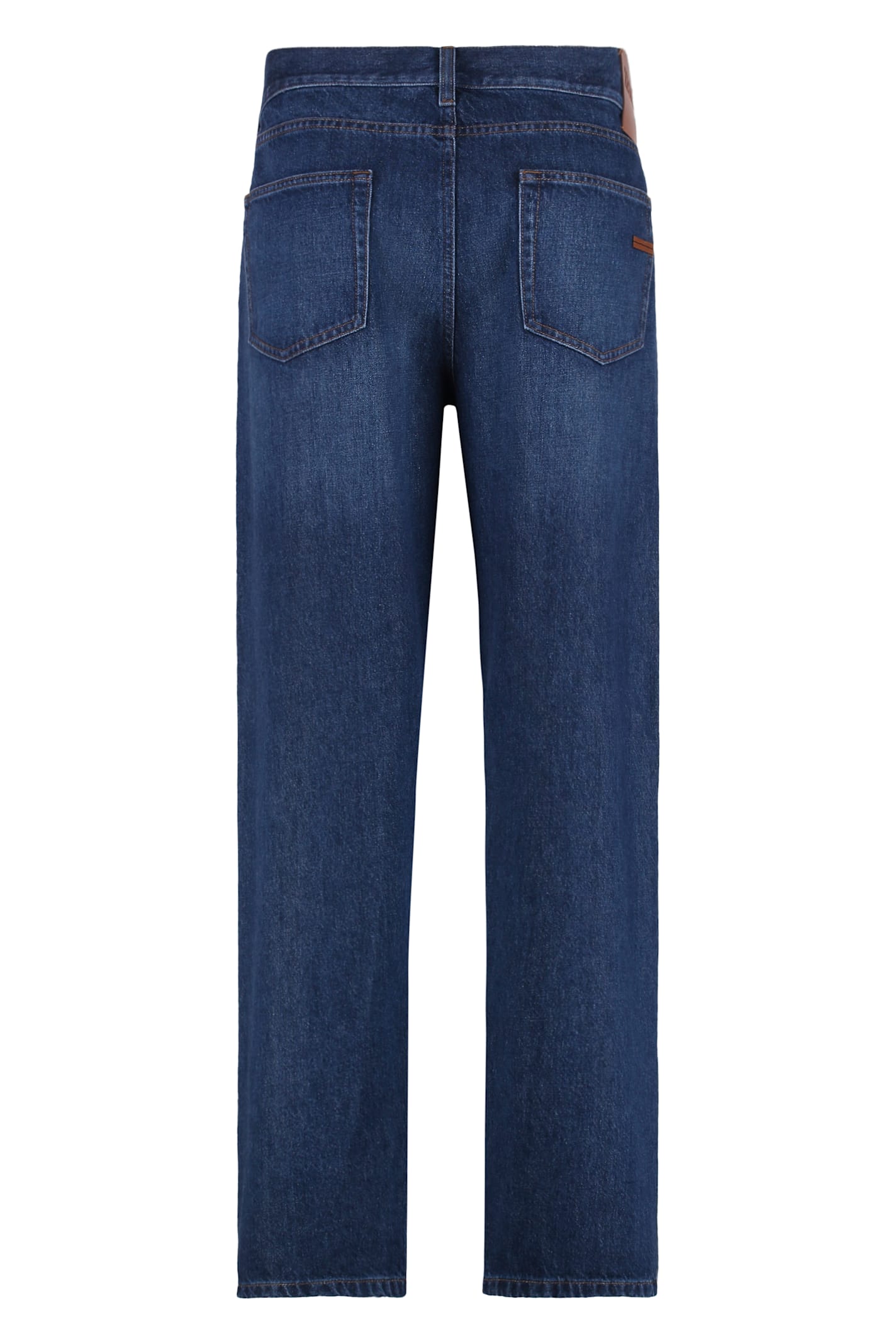 Zegna Men's Roccia Straight Leg Jeans In Denim