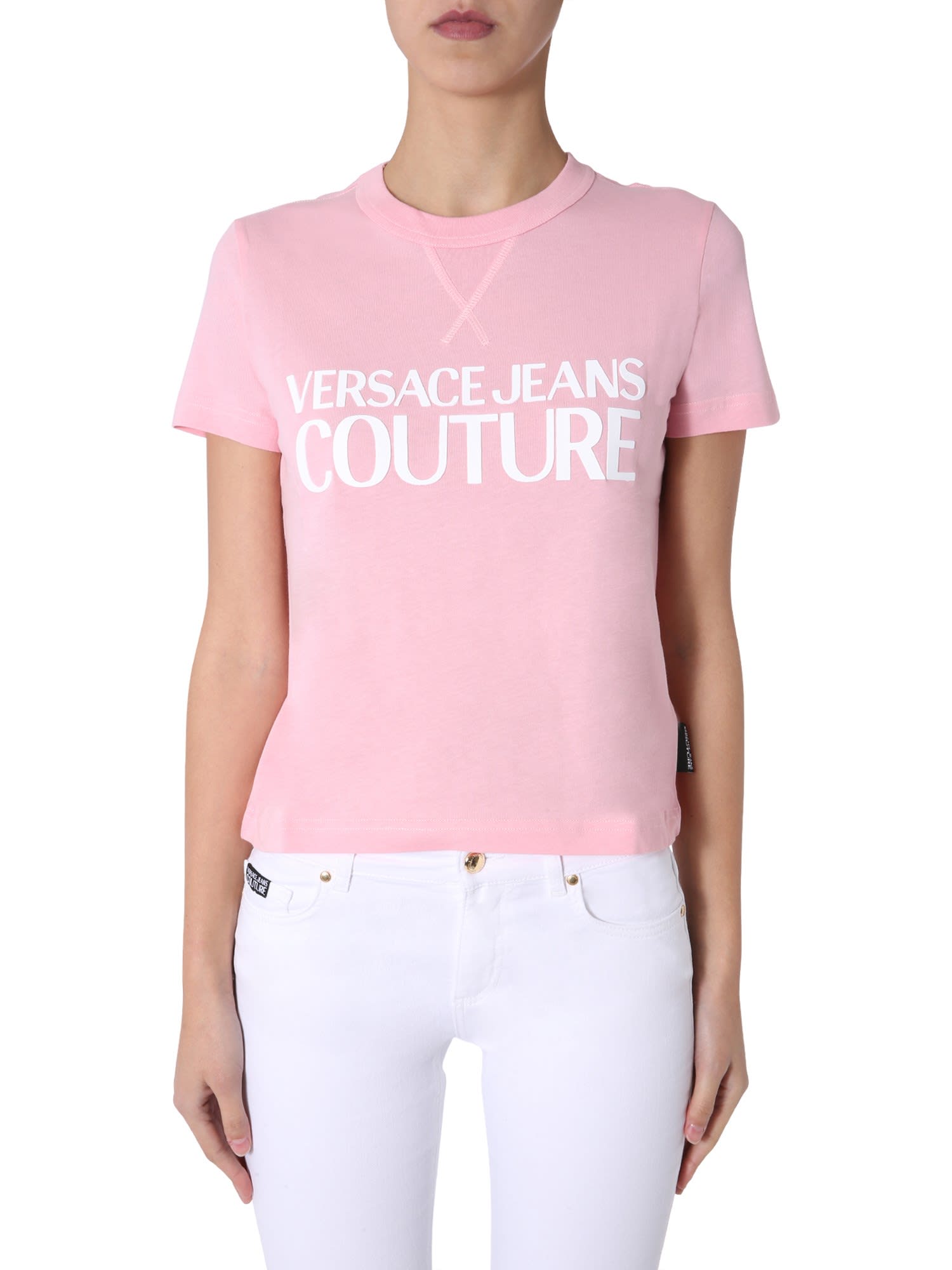 versace pink jeans