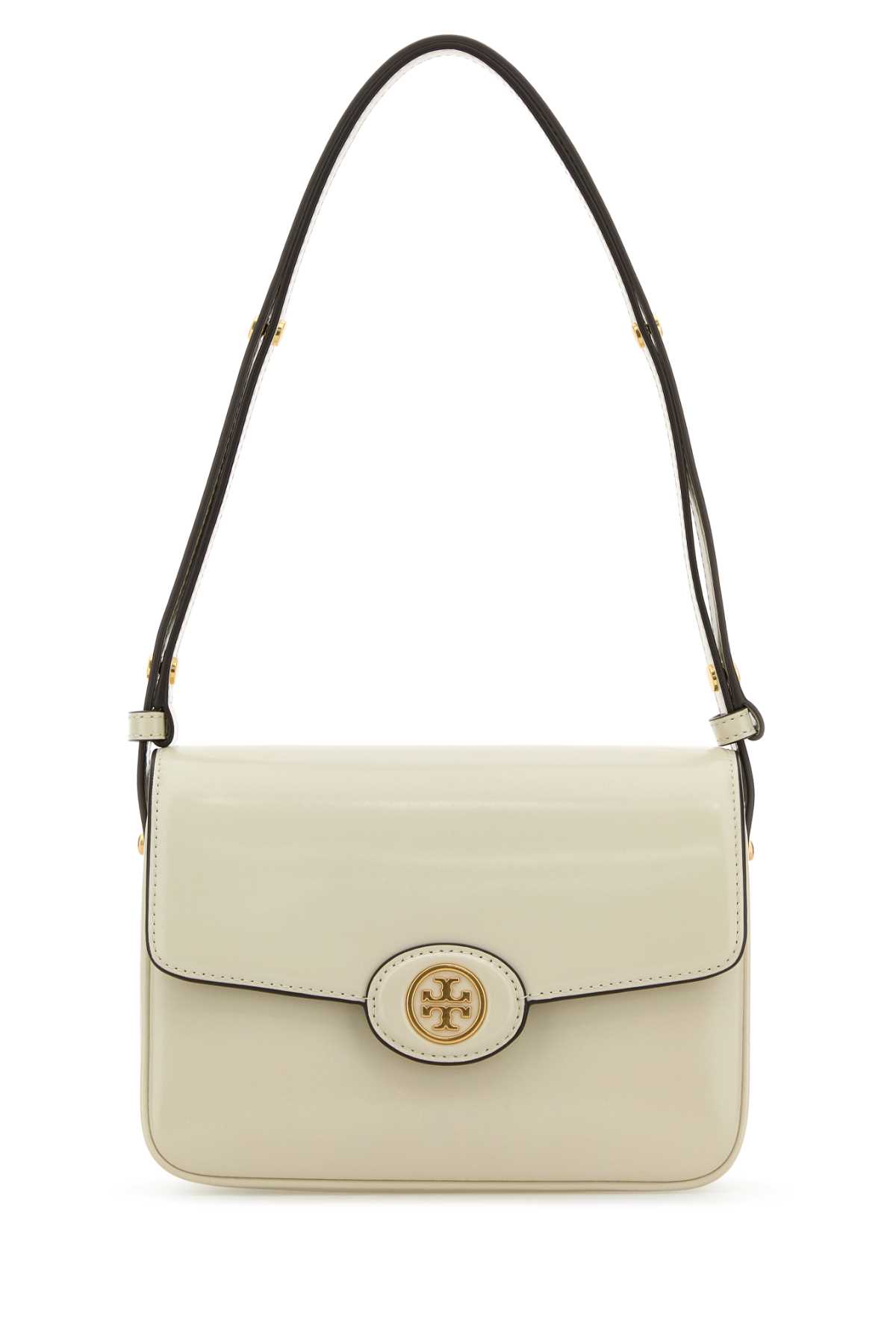 Tory Burch Chalk Leather Robinson Shoulder Bag