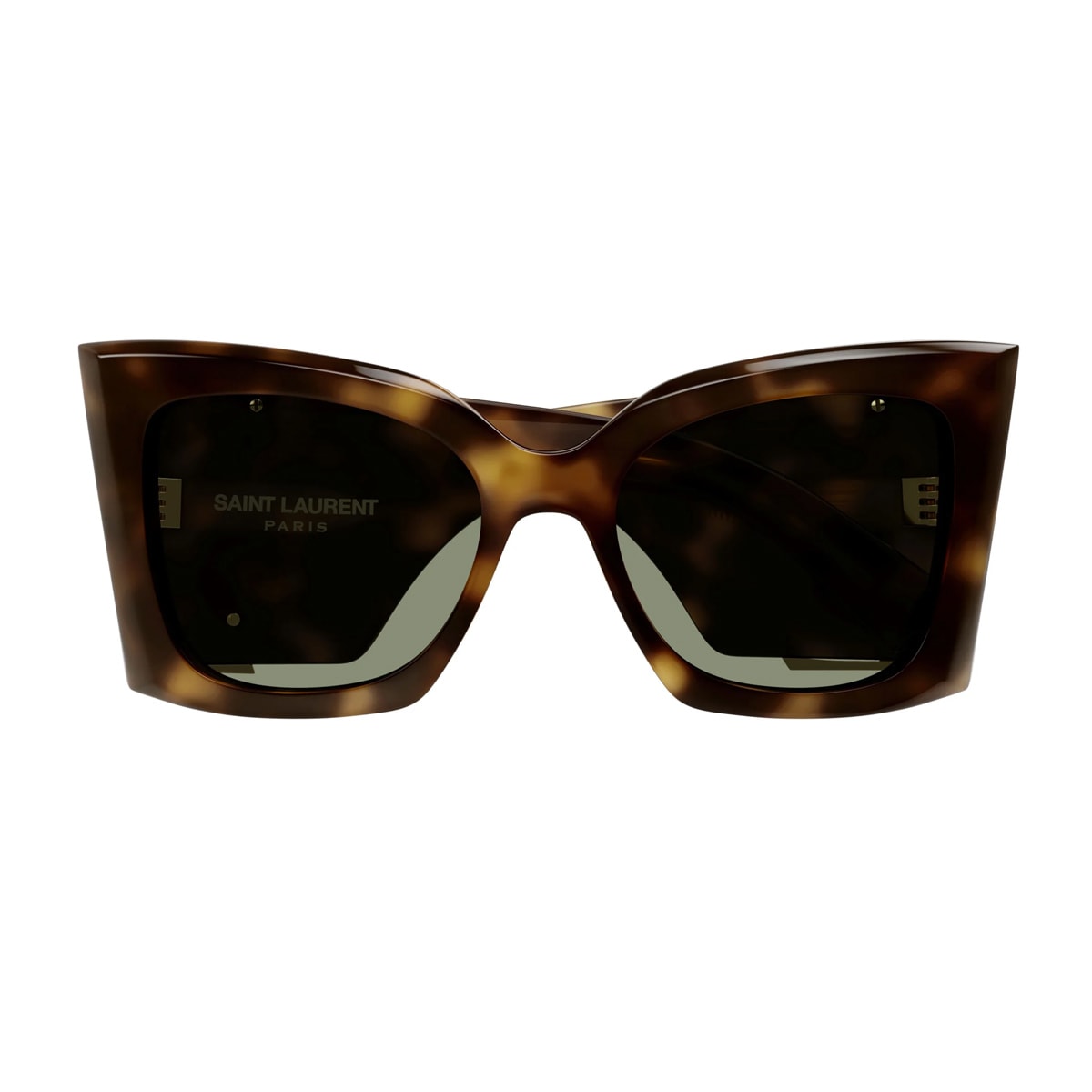 Saint Laurent Sl M119 Blaze 002 Havana Green Sunglasses