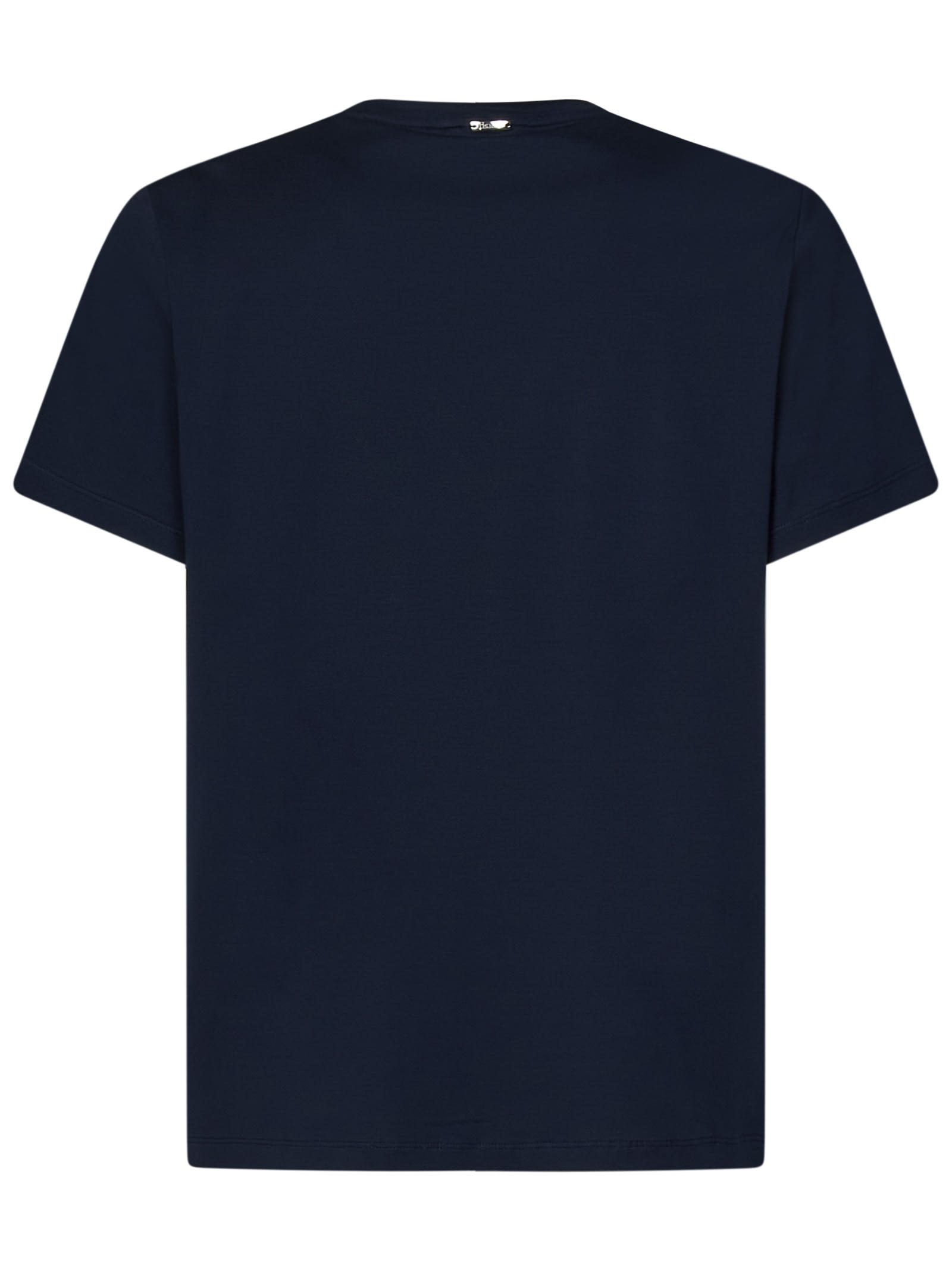 Shop Herno T-shirt In Blue