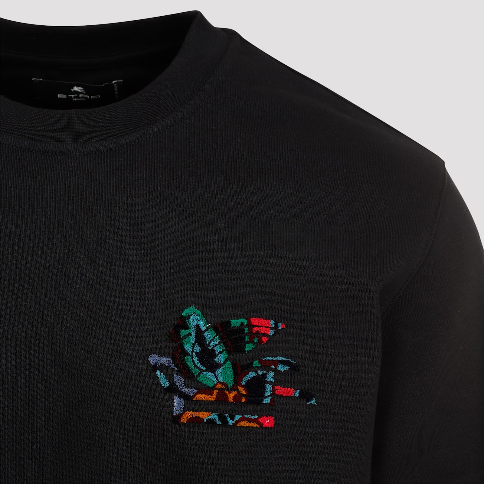 Shop Etro Sweatshirt In Nero