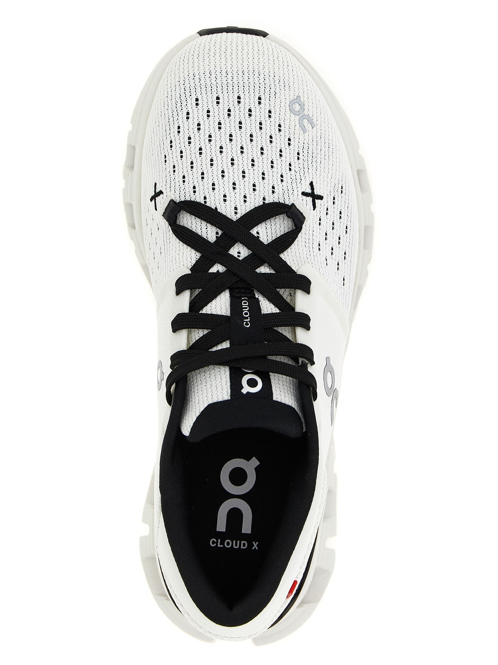 On Cloud X 4 Ivory / Black 3we30070791 Women's In White