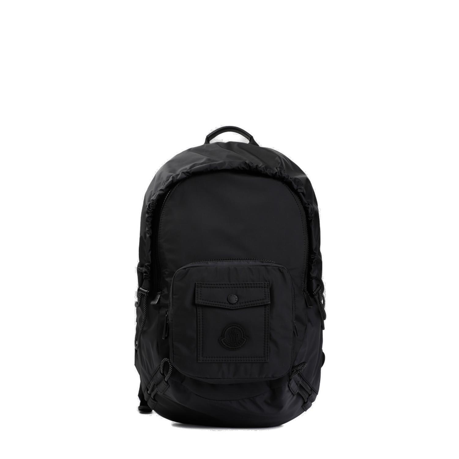 Logo Patch Zip-up Backpack