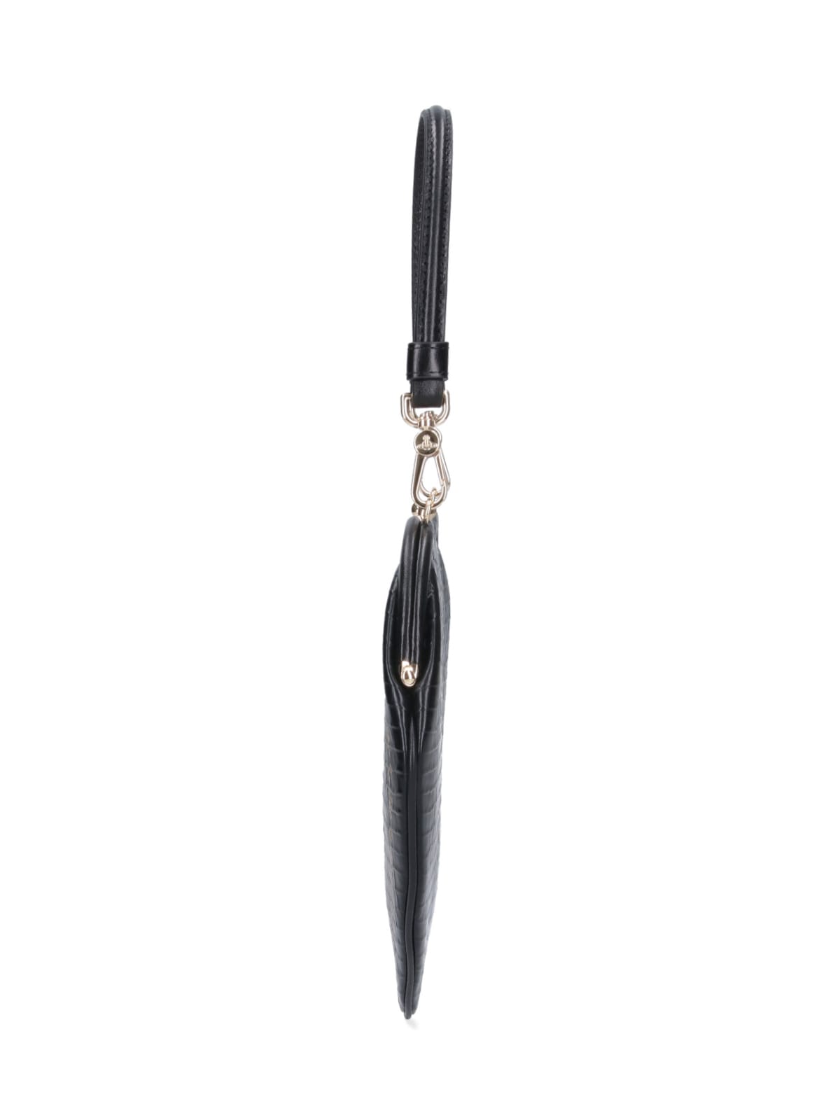 Vivienne Westwood Belle Heart Bag In Black