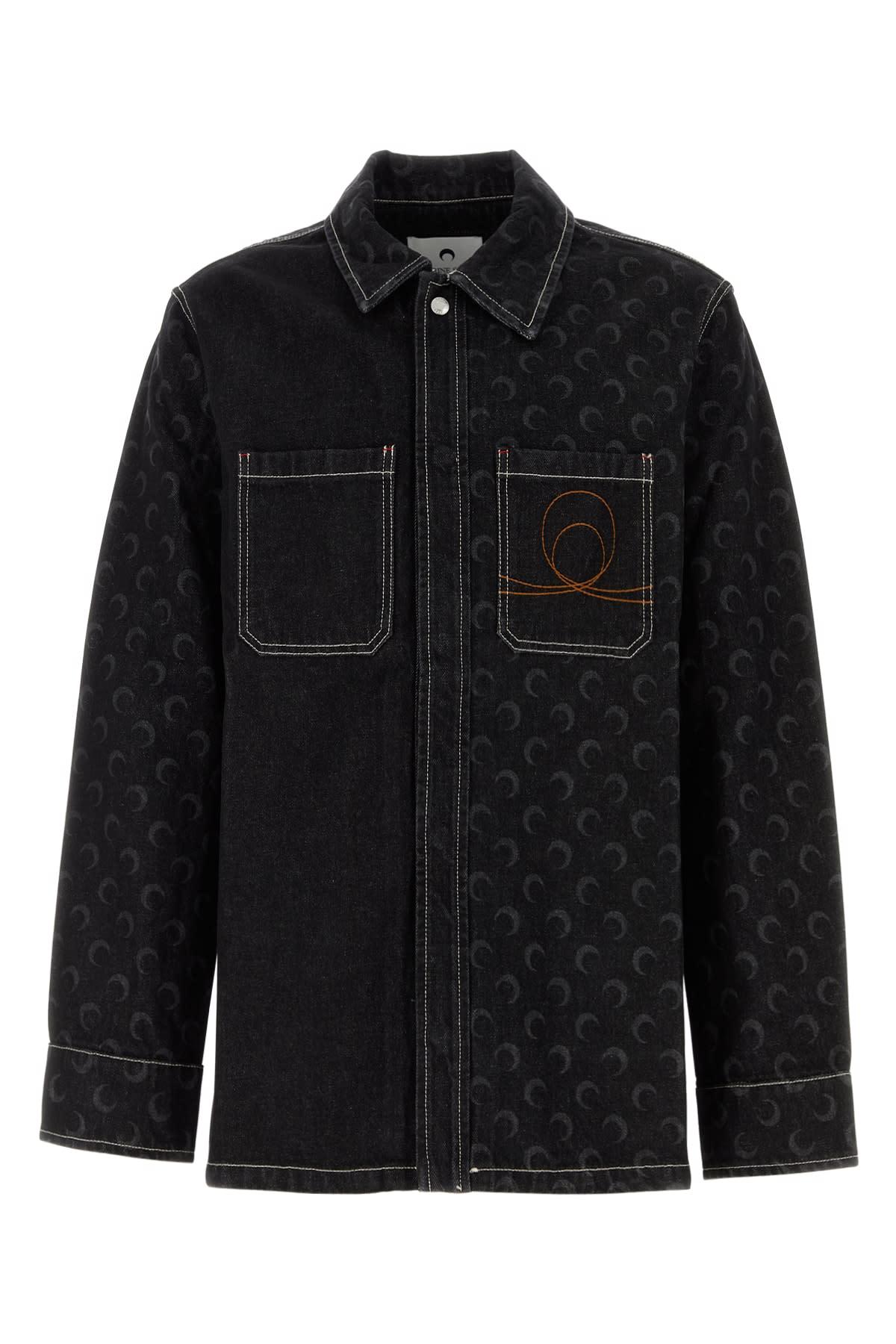 Moon Laser Denim Overshirt